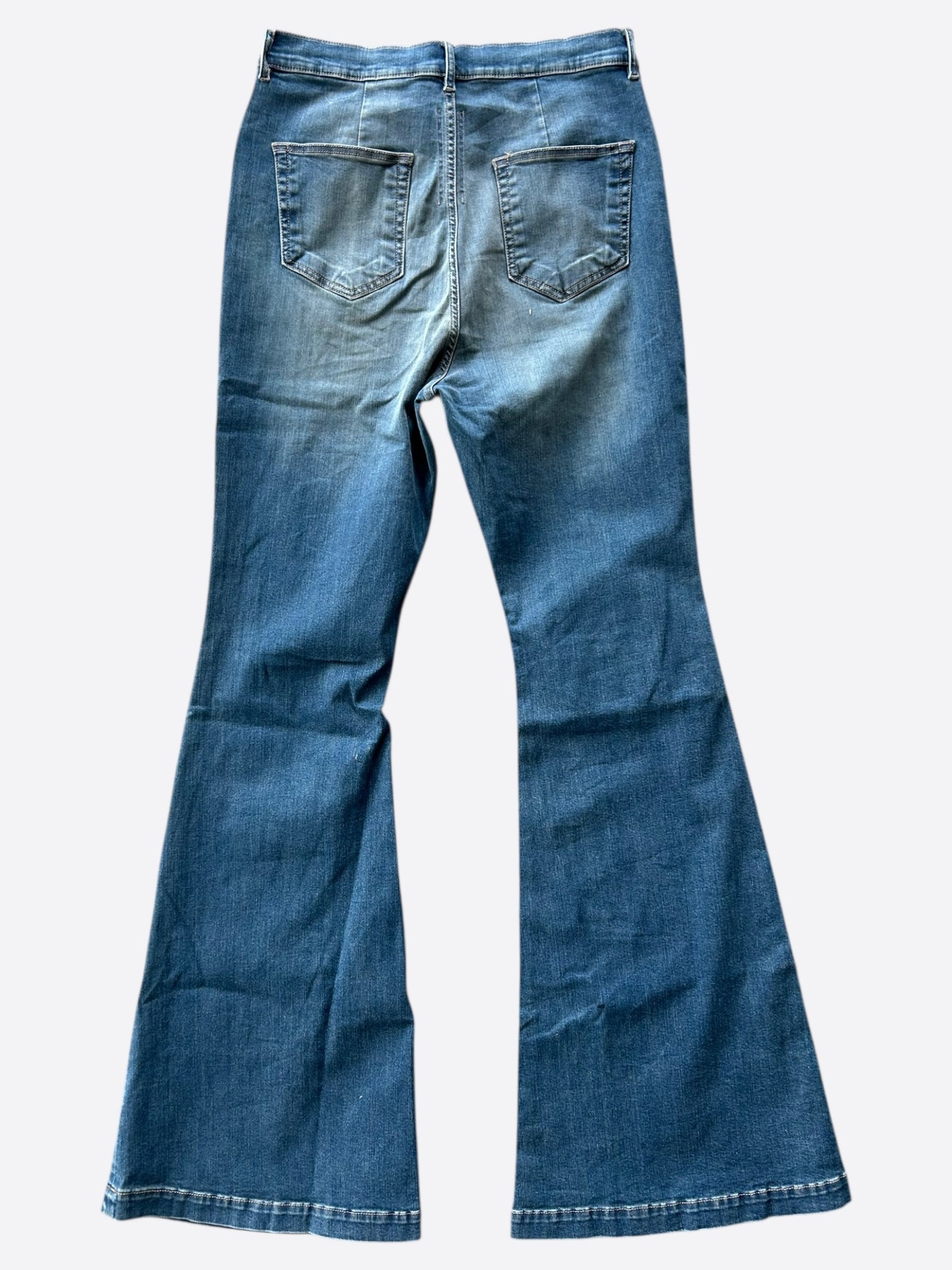 Rick Owens Indigo Blue Bolan Bootcut Jeans