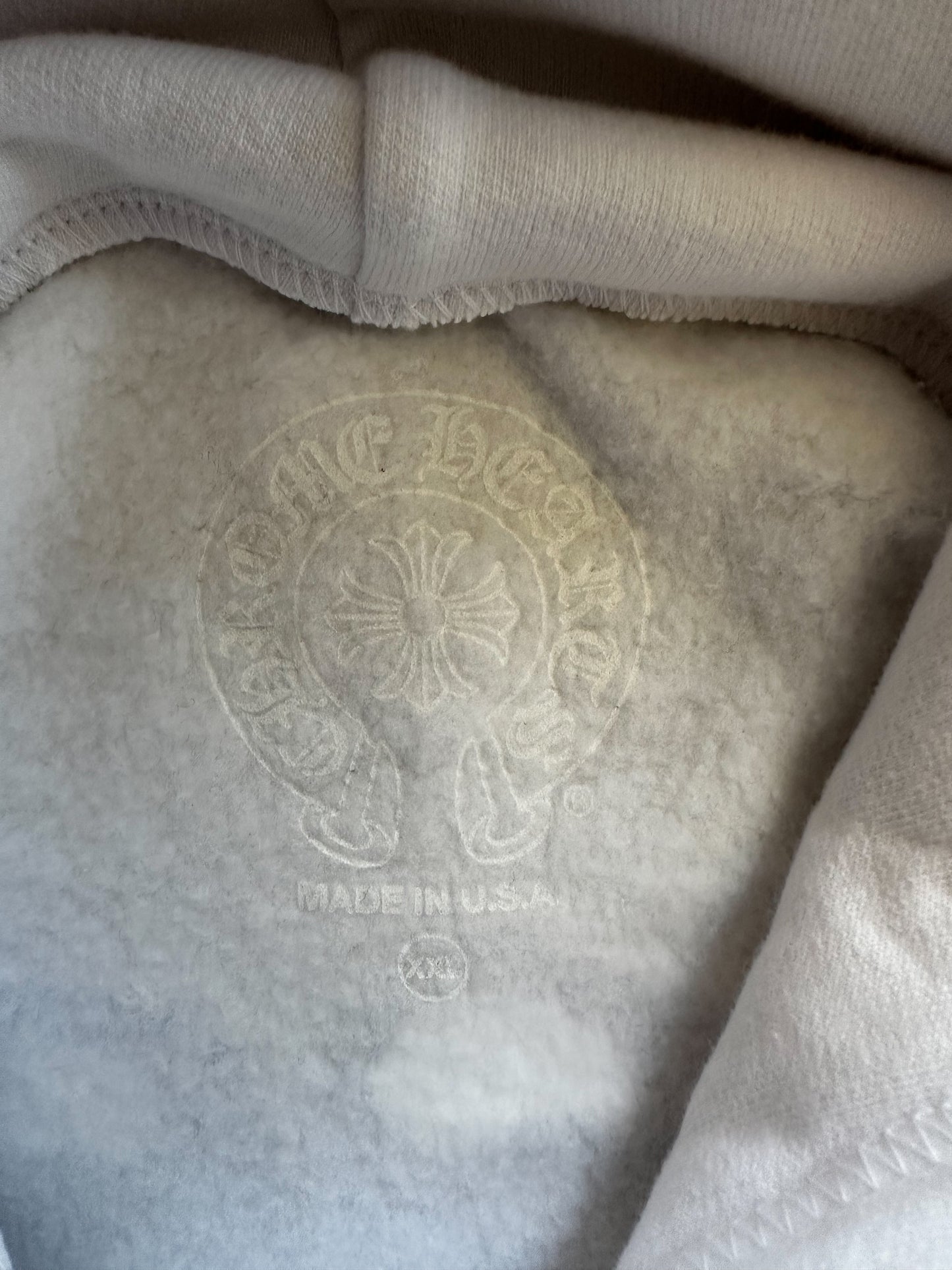 Chrome Hearts White & Blue Rolling Stones Hoodie