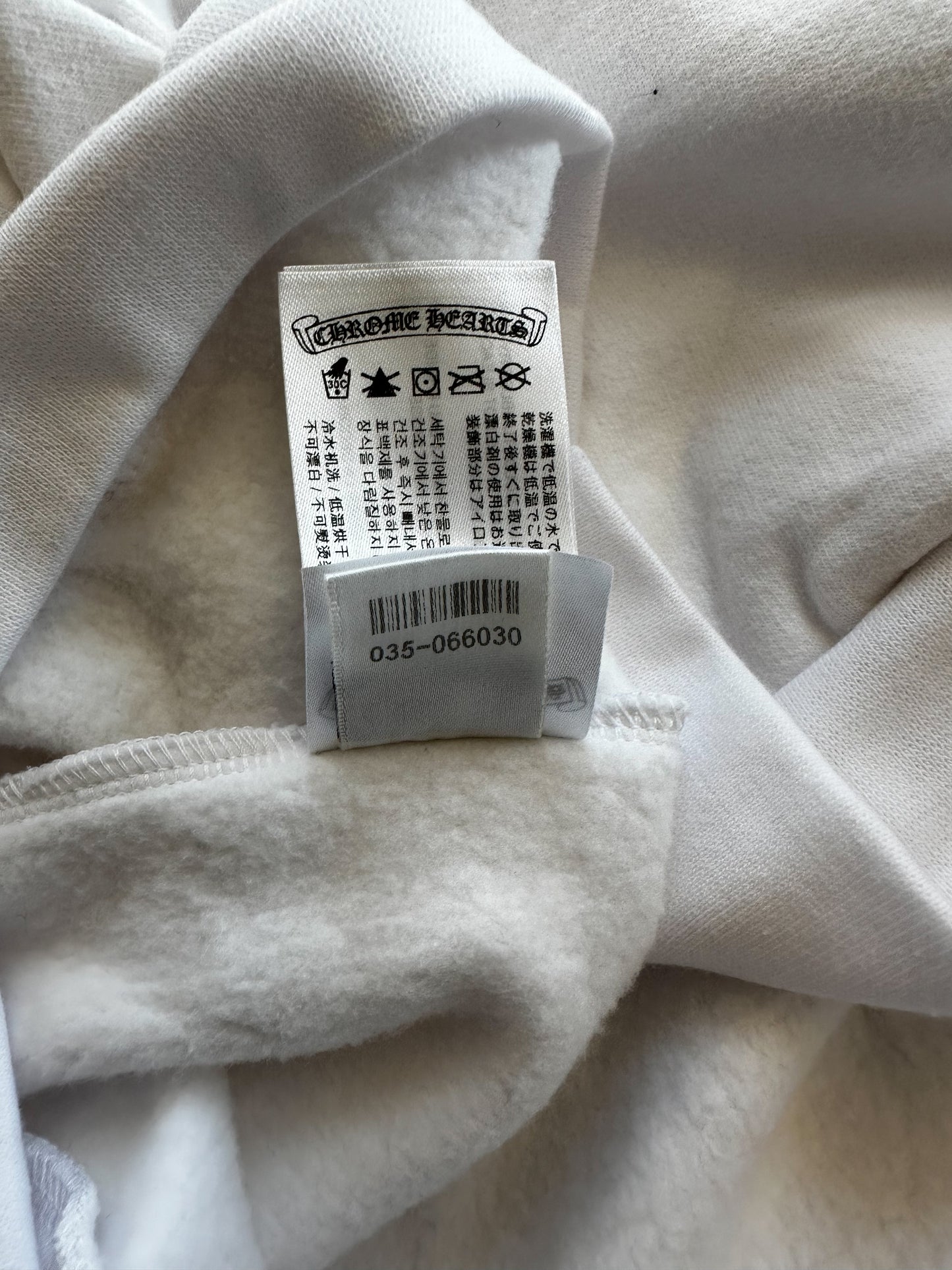 Chrome Hearts White & Blue Rolling Stones Hoodie