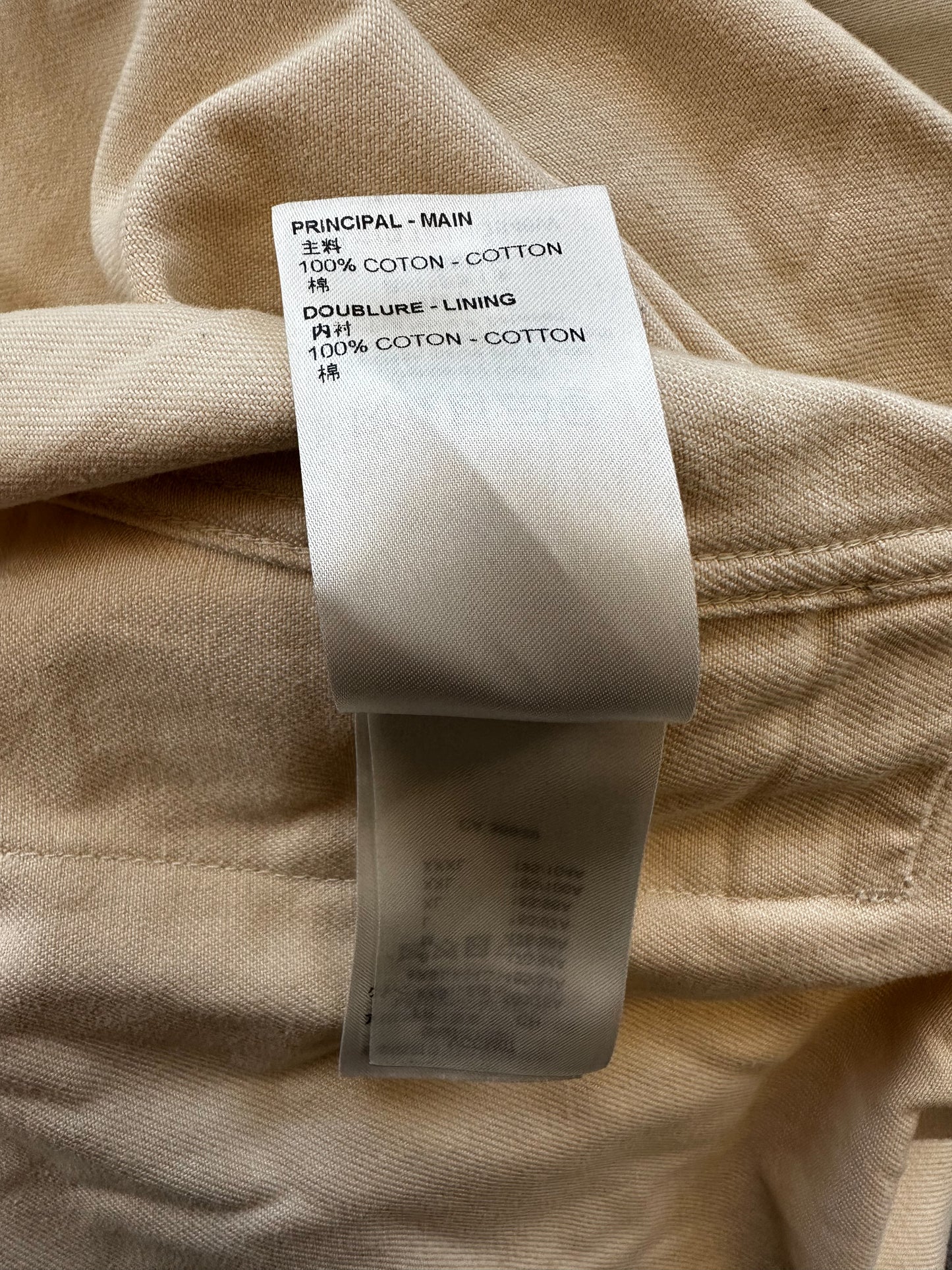 Louis Vuitton Beige Monogram Workwear Shirt