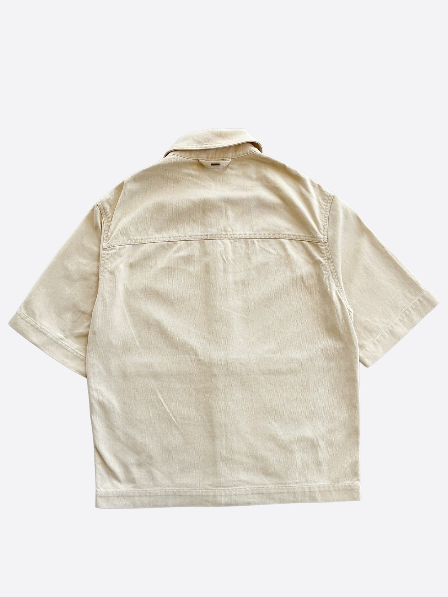 Louis Vuitton Beige Monogram Workwear Shirt