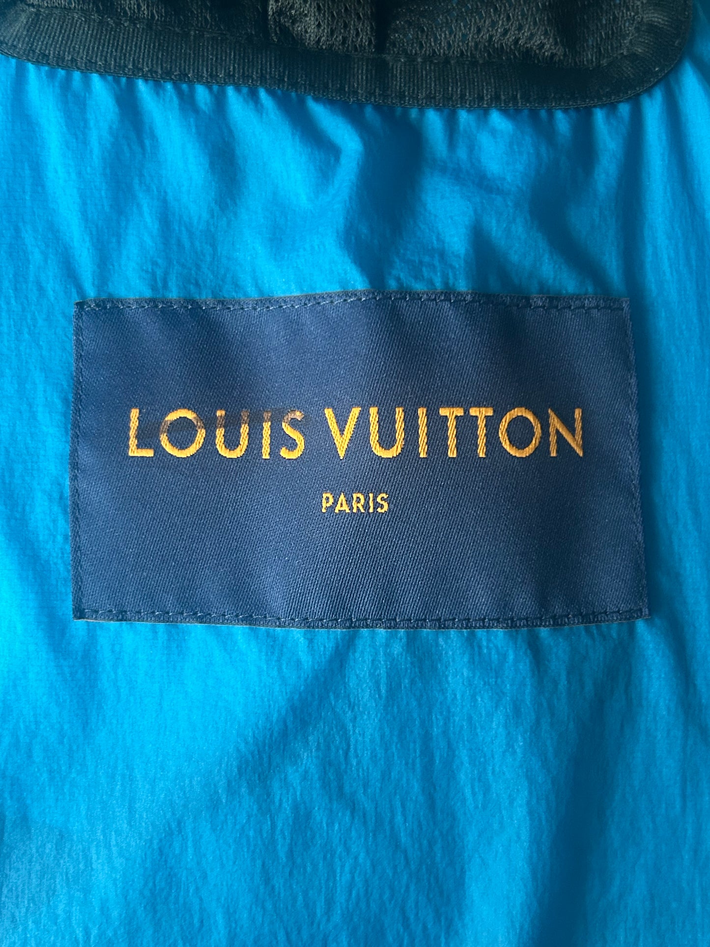 Louis Vuitton Blue 2054 Monogram Heat Reactive Puffer Jacket