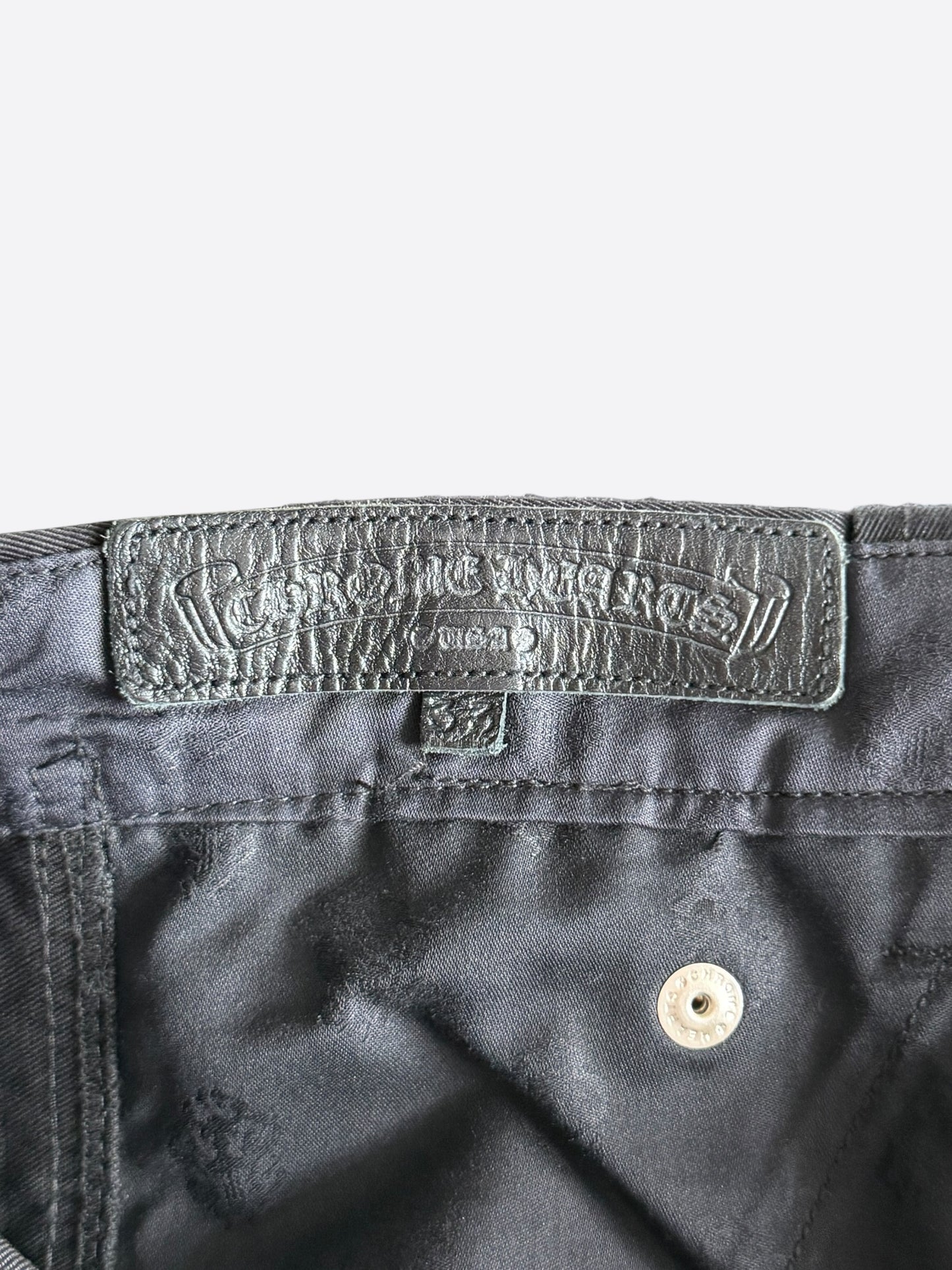 Chrome Hearts Black Carpenter Pants