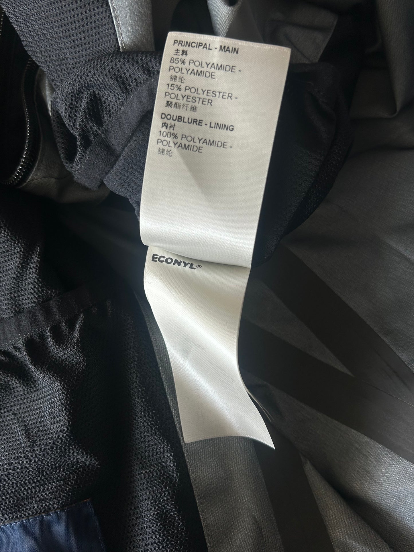 Louis Vuitton Black & Blue Frequency Embroidered Jacket