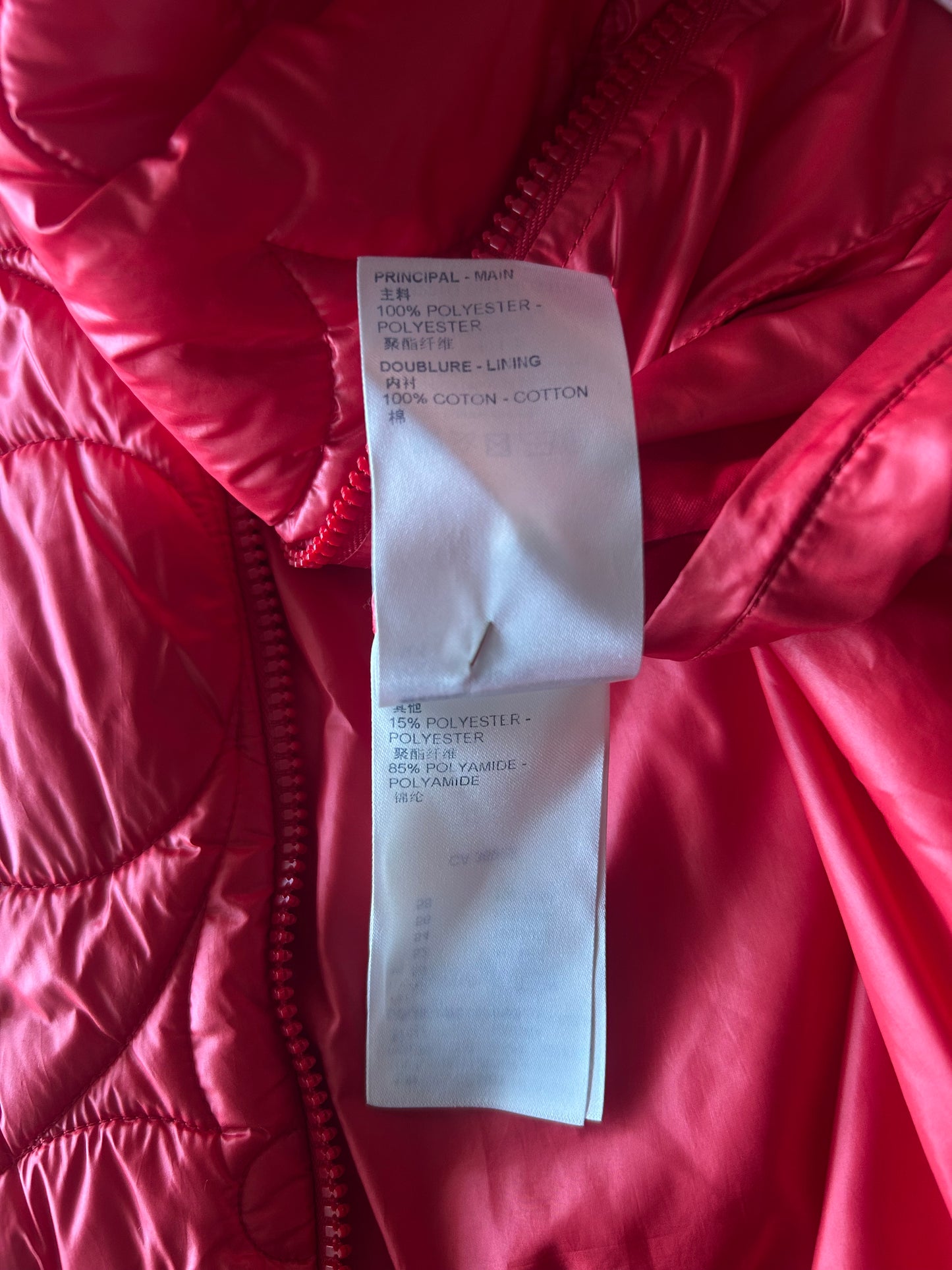 Louis Vuitton Red Flower Monogram Puffer Vest