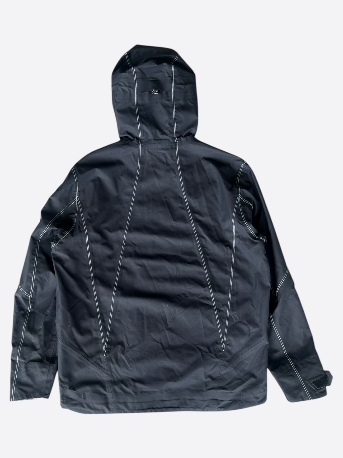 Louis Vuitton Black & Blue Frequency Embroidered Jacket