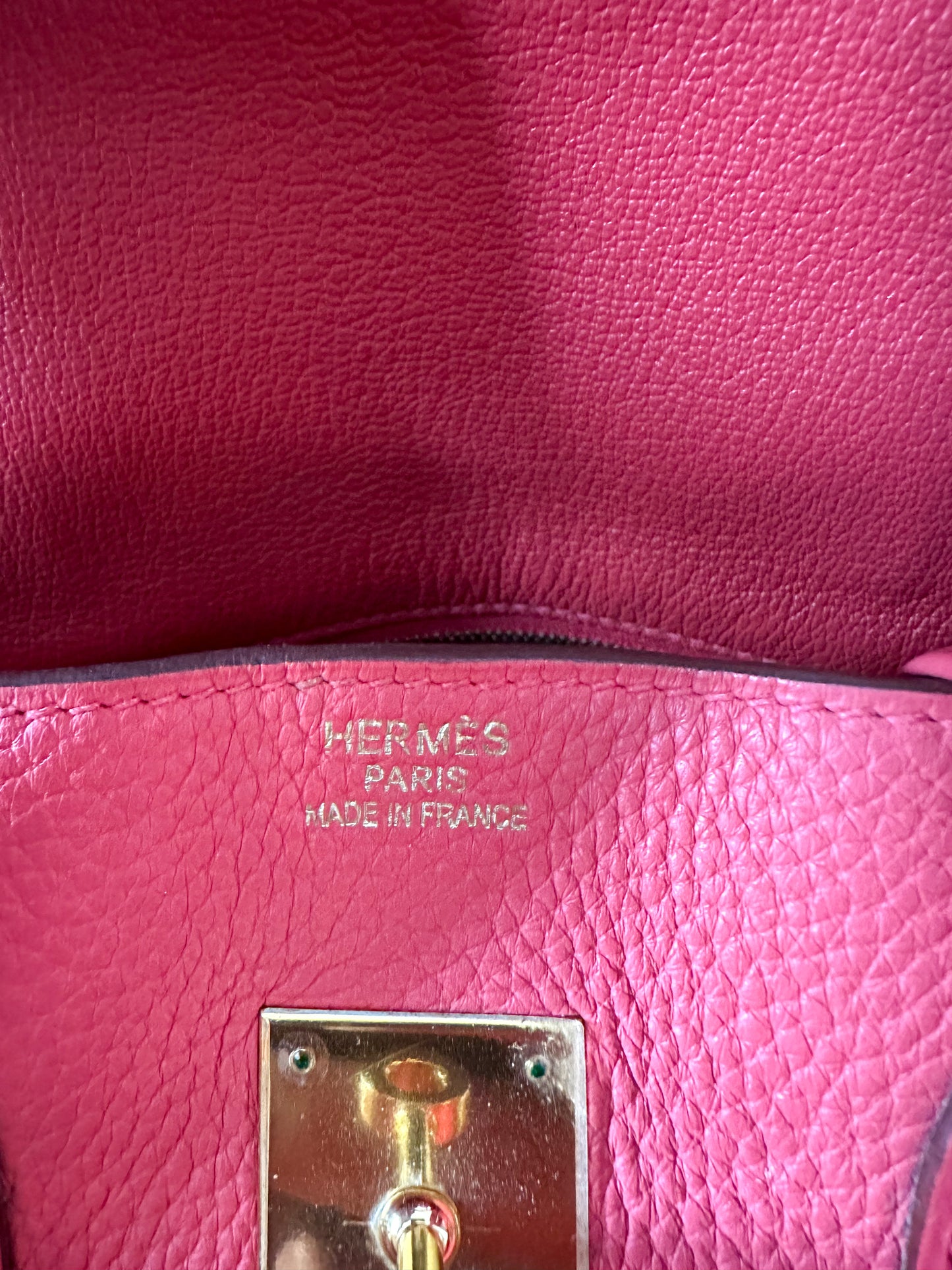 Hermès Bougainvellia Togo Birkin 35
