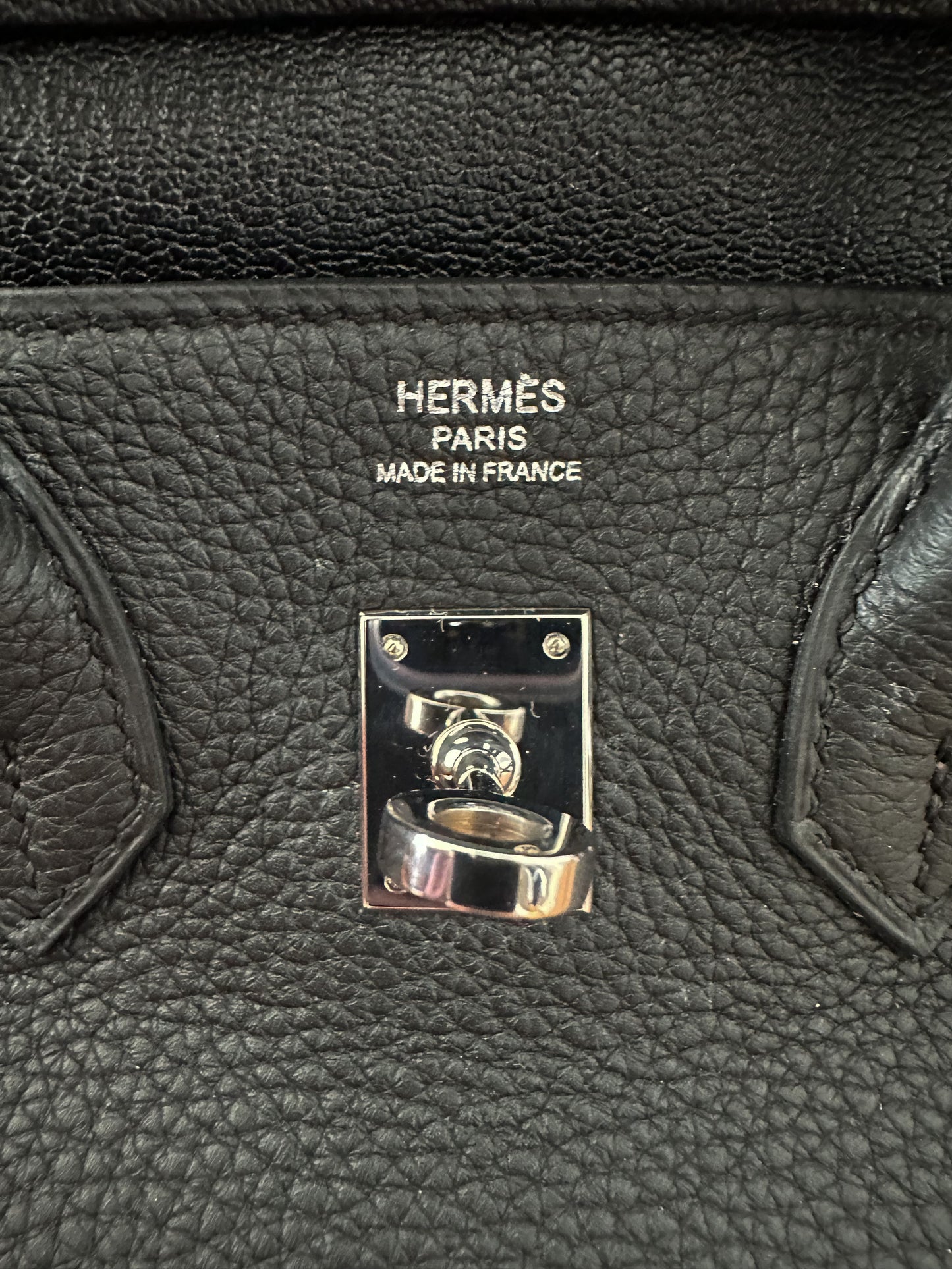 Hermès Black Togo Birkin 25