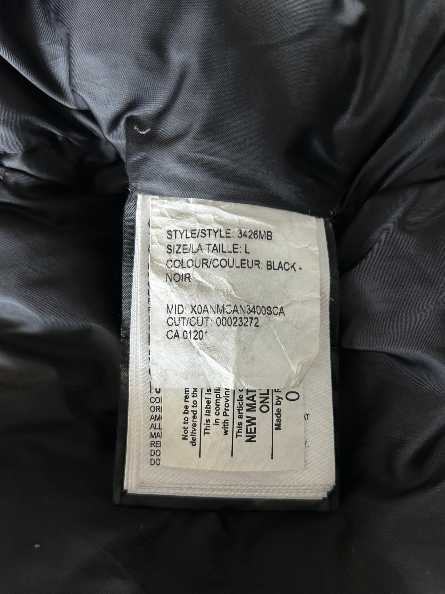 Canada Goose Black Chateau Black Label Men's Jacket