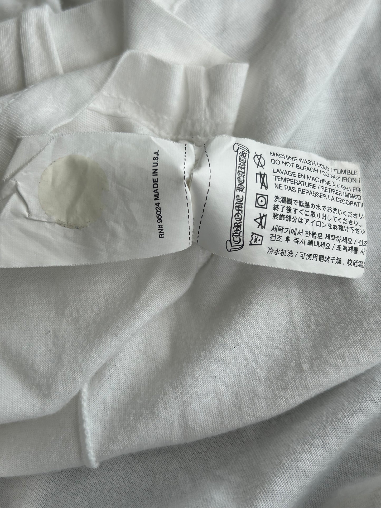 Chrome Hearts White & Black Logos T-Shirt