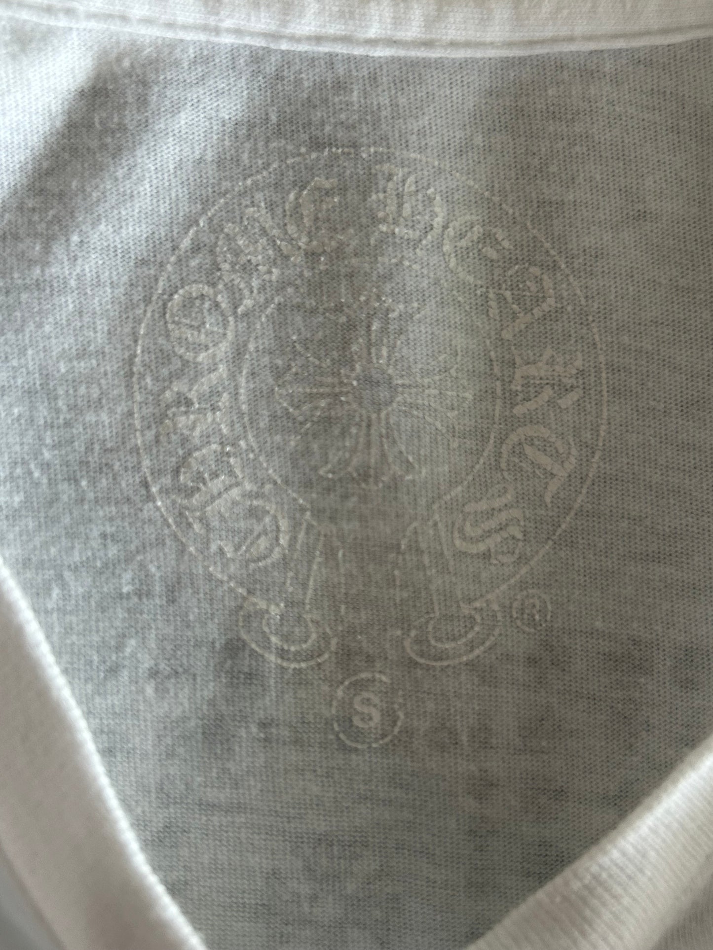 Chrome Hearts White & Black Cross T-Shirt