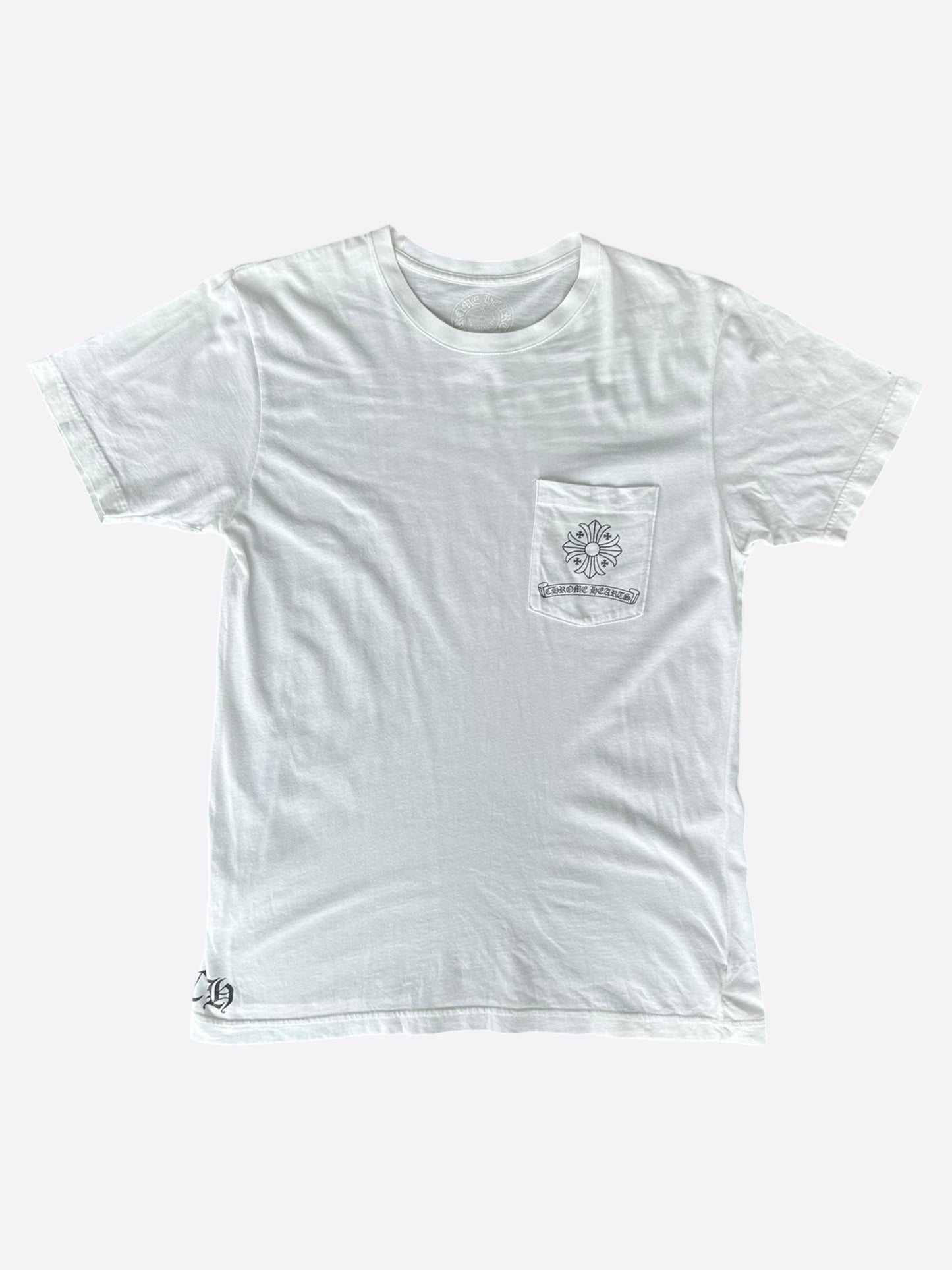 Chrome Hearts White & Black Logos T-Shirt