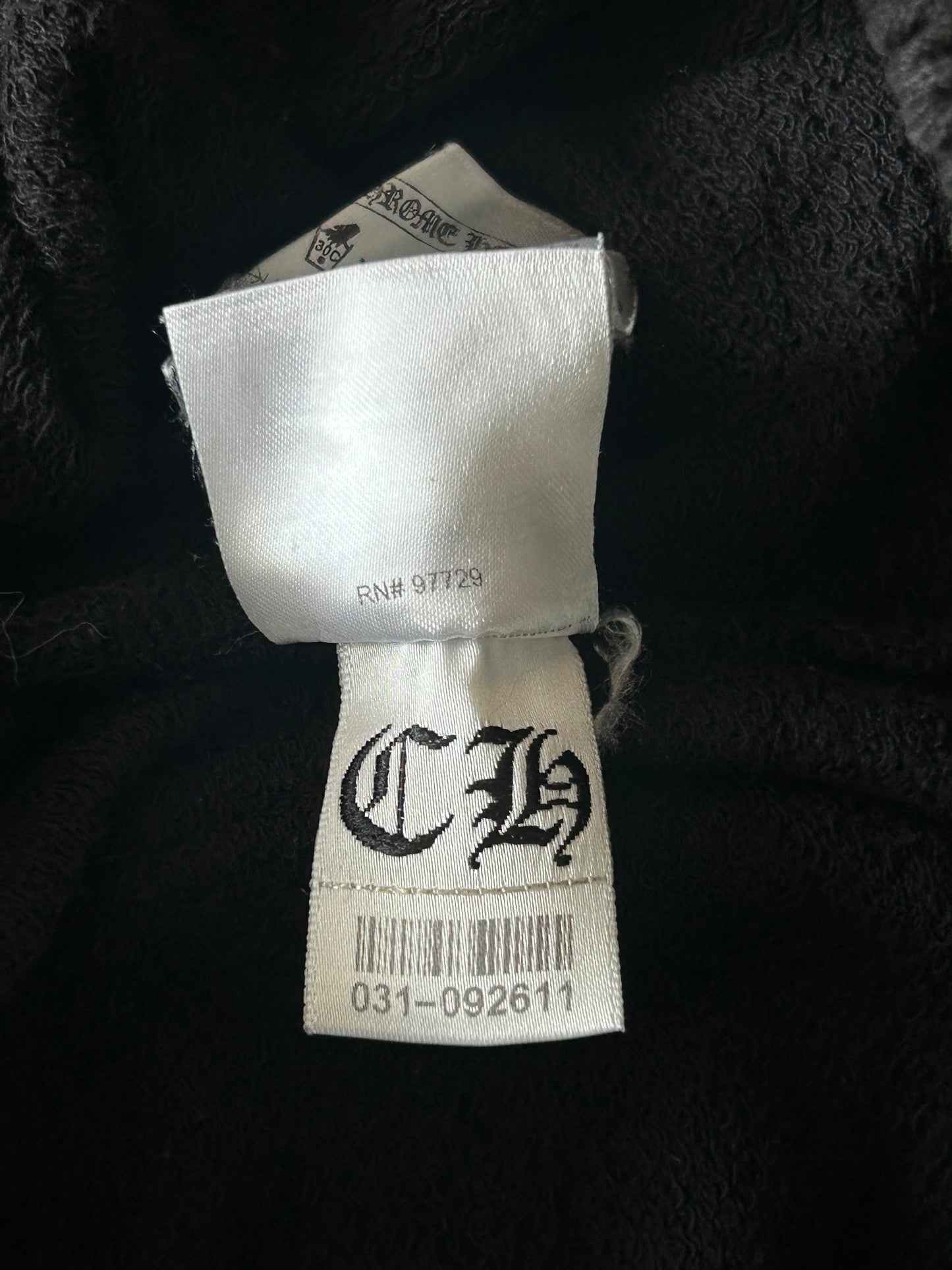 Chrome Hearts Matty Boy Black Stay Fast Cargo Sweatpants