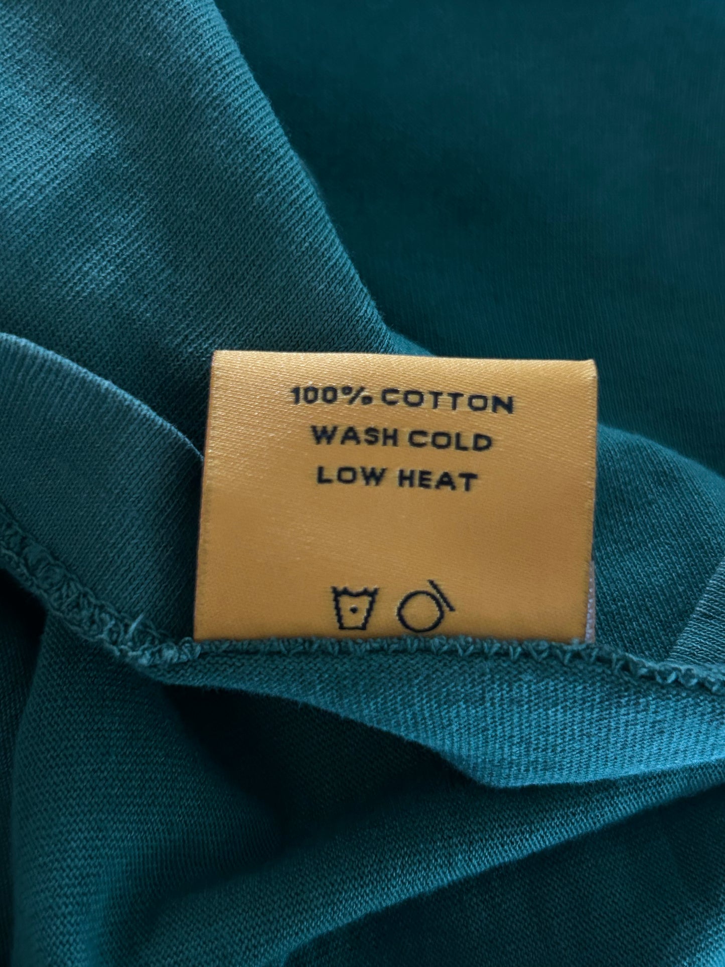 Gallery Dept Vintage Green & White Logo T-Shirt