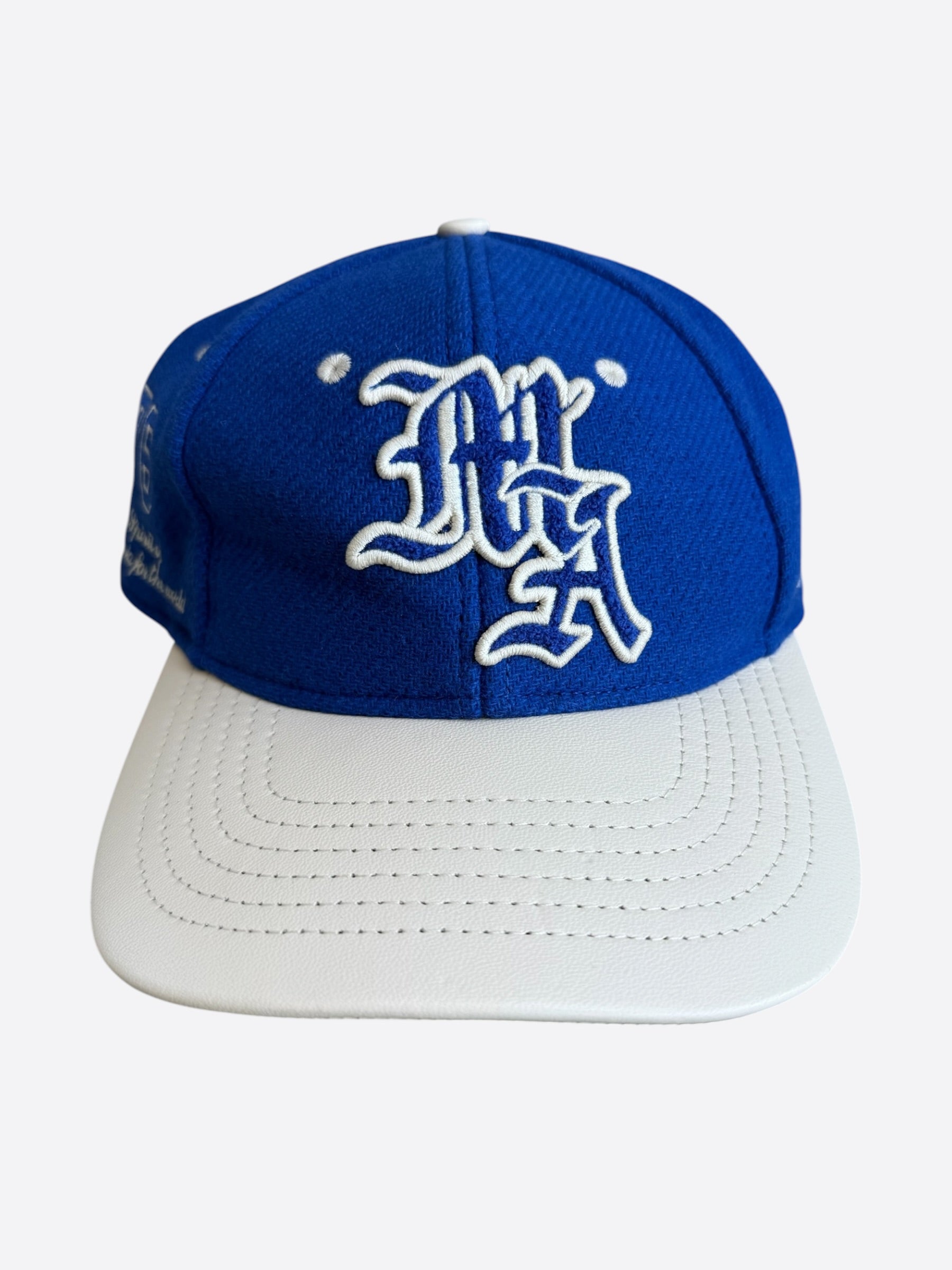 Amiri Blue & White Dream Team Trucker Hat – Savonches