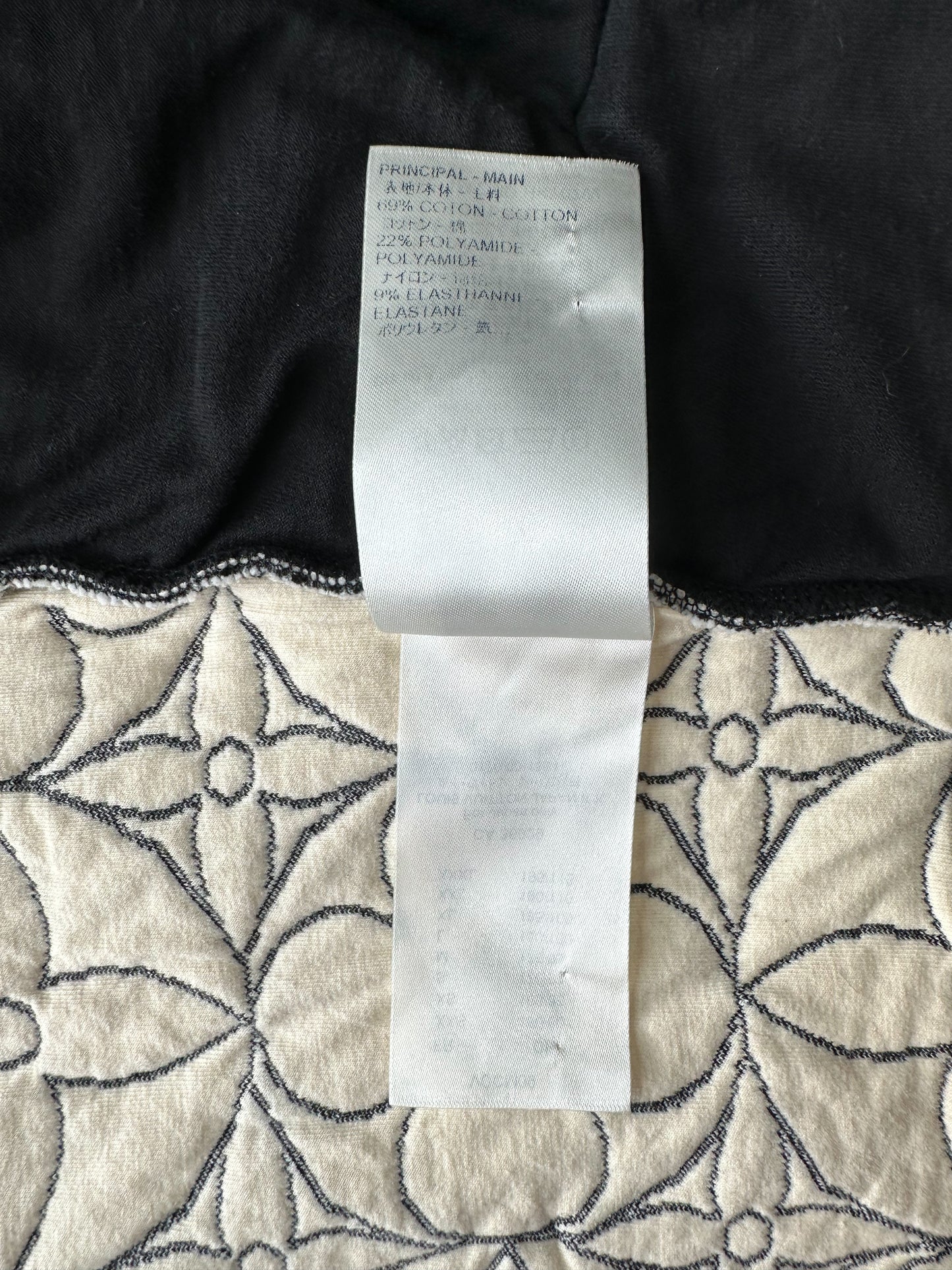 Louis Vuitton Black Flower Monogram Bomber