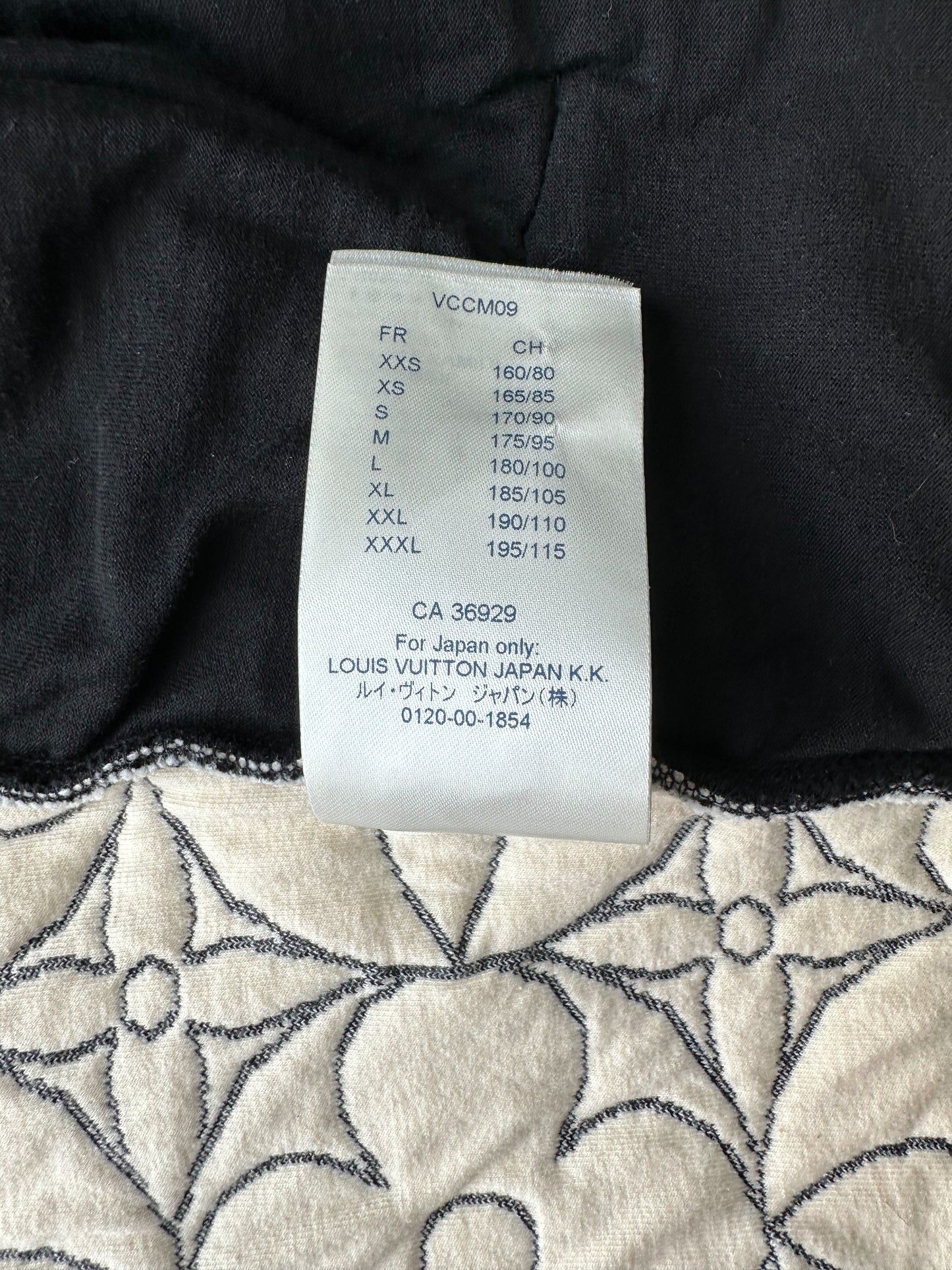 Louis Vuitton Black Flower Monogram Bomber