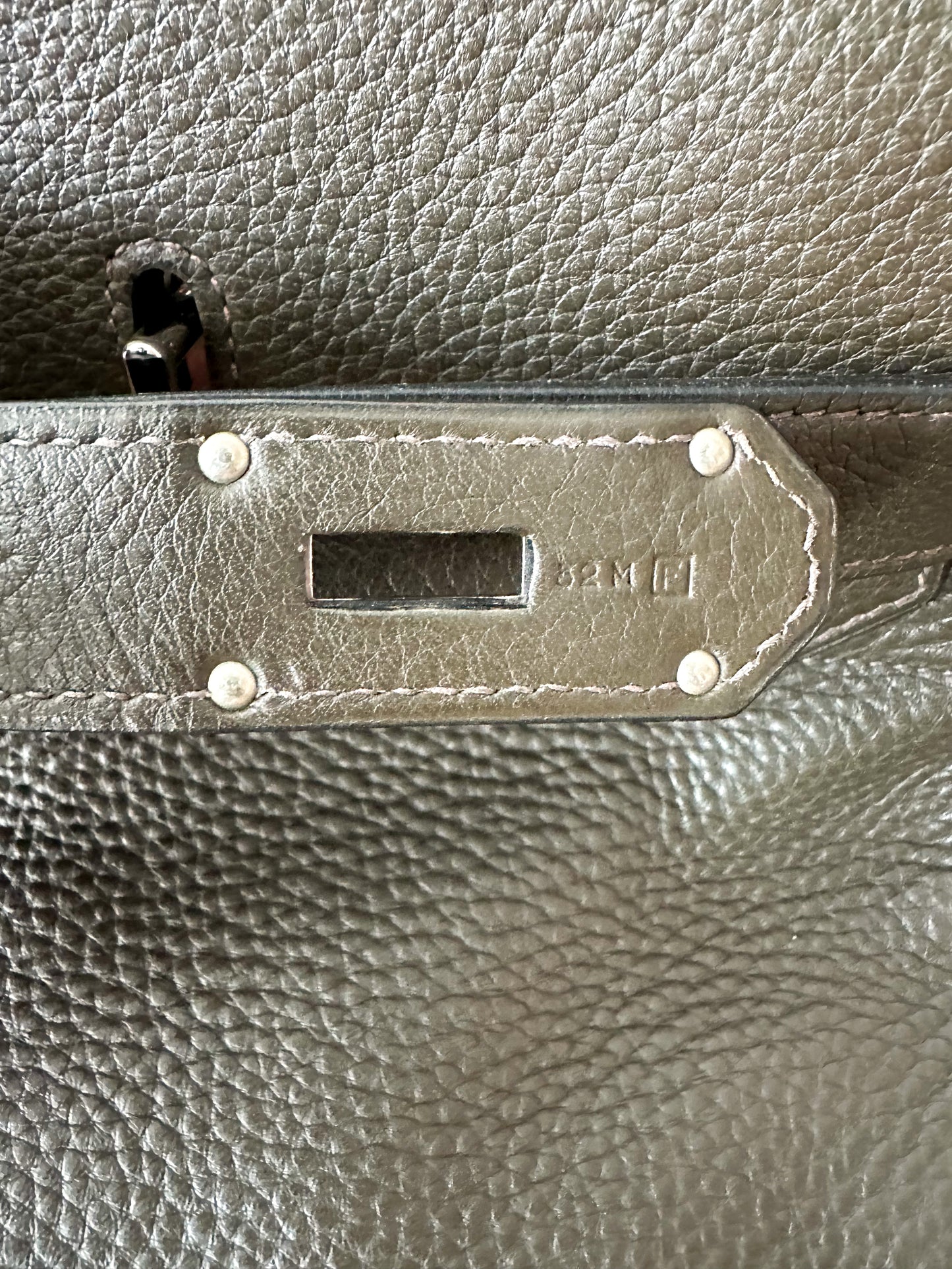 Hermès Vert Bronze Togo Birkin 50