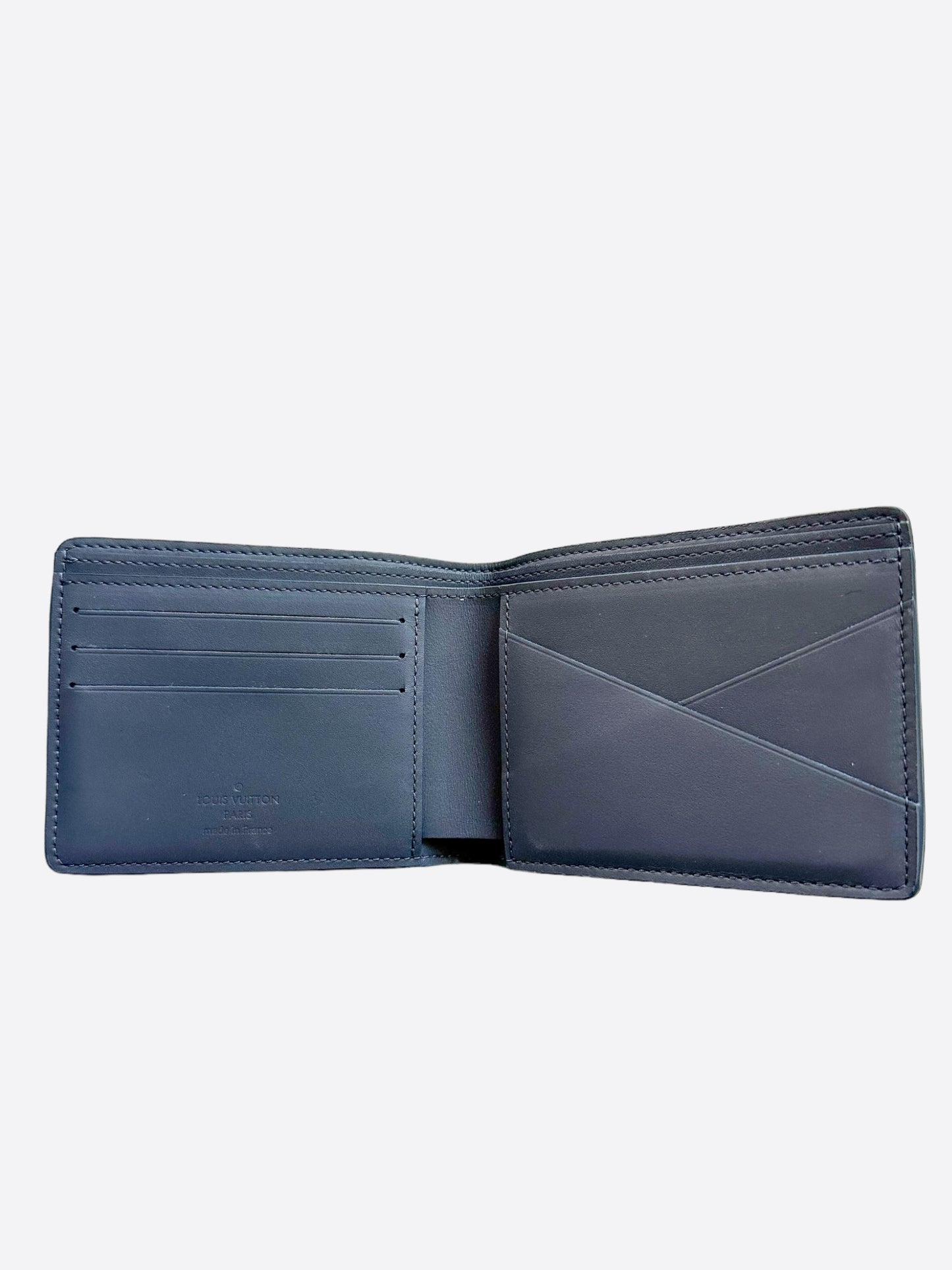 Louis Vuitton Navy & Blue Monogram Multiple Wallet