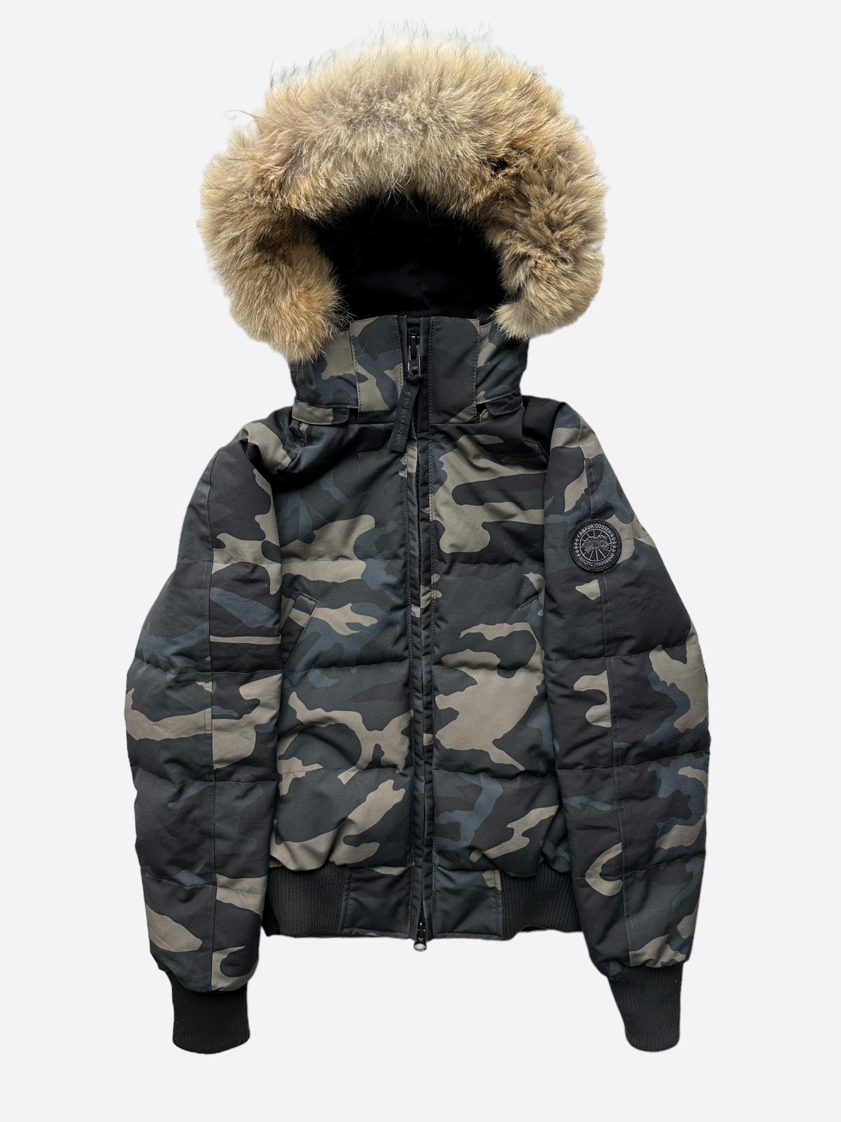 Canada Goose Black Camo Savona Black Label Women's Jacket – Savonches