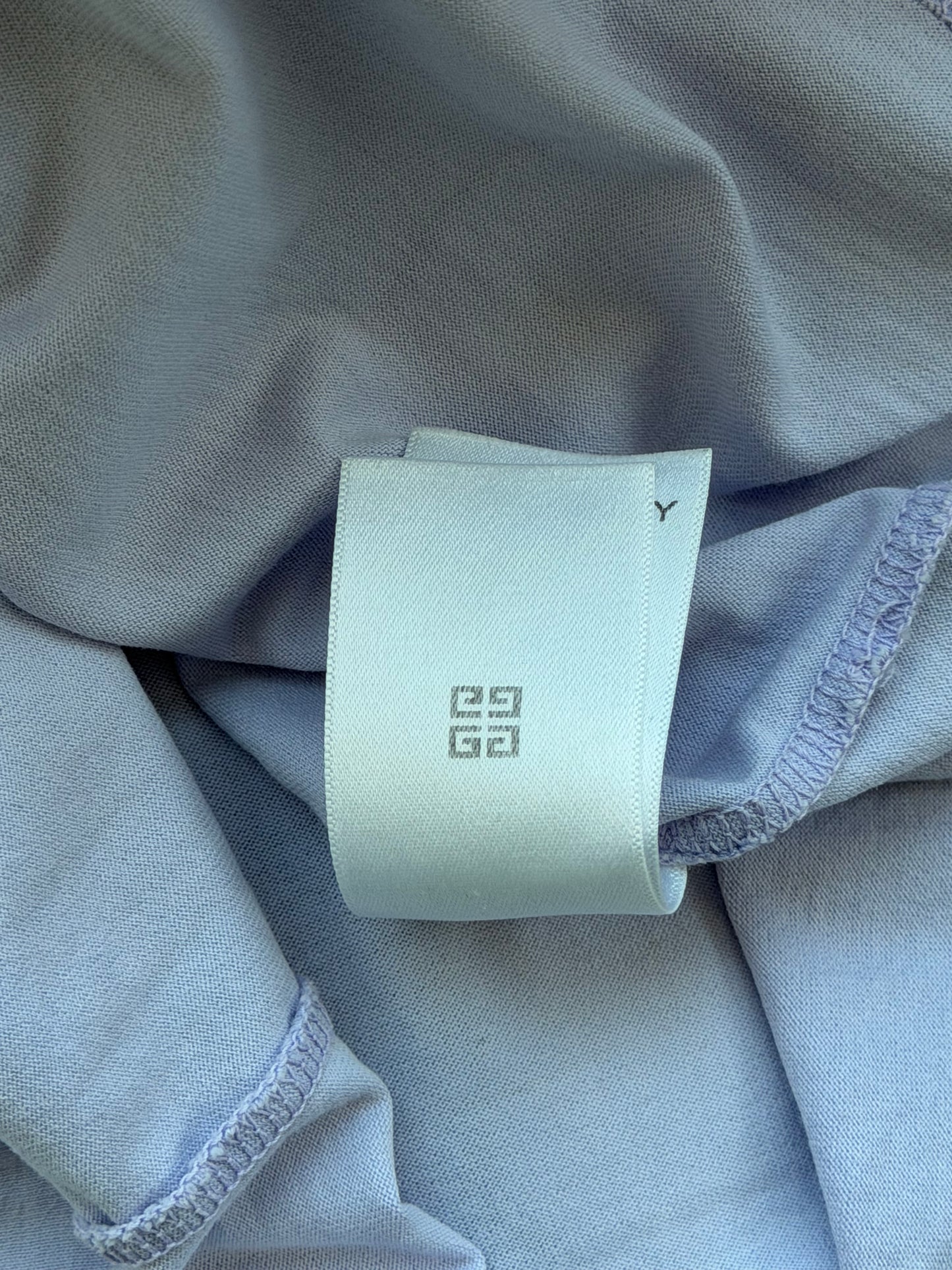 Givenchy Purple & Black Barb Wire Logo T-Shirt