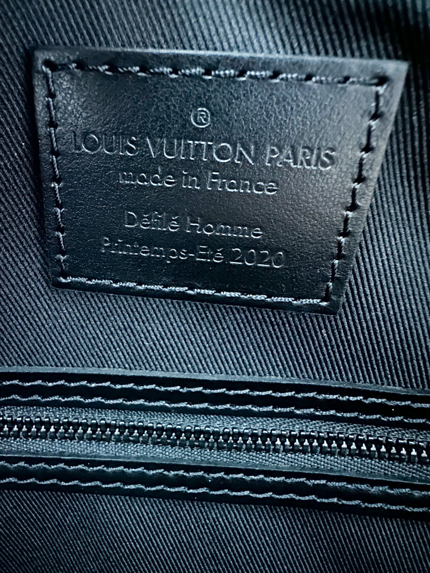 Louis Vuitton Brown & Yellow Monogram Tuffetage Triangle Keepall 50