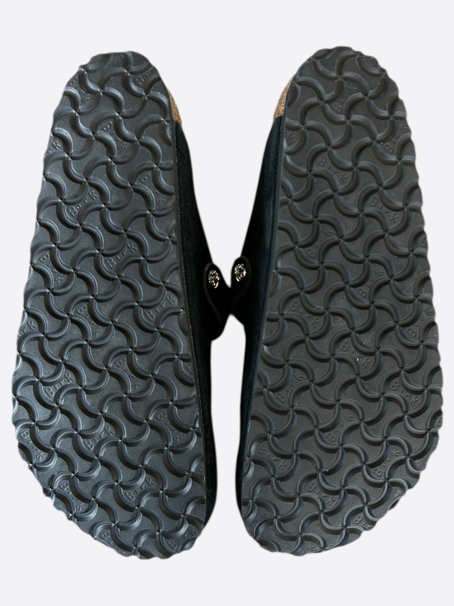 Chrome Hearts Black & Silver Dagger Birkenstocks