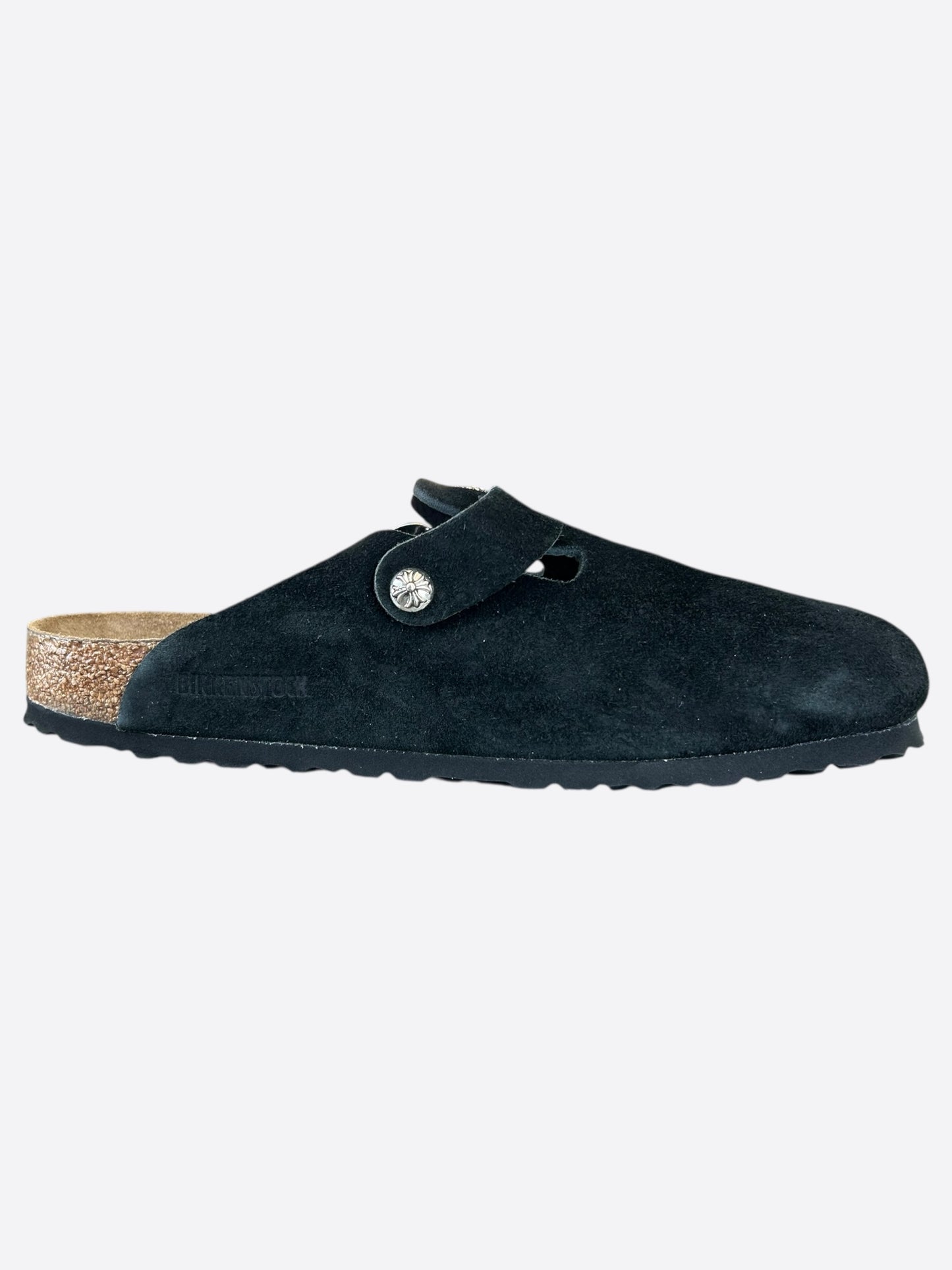 Chrome Hearts Black & Silver Dagger Birkenstocks