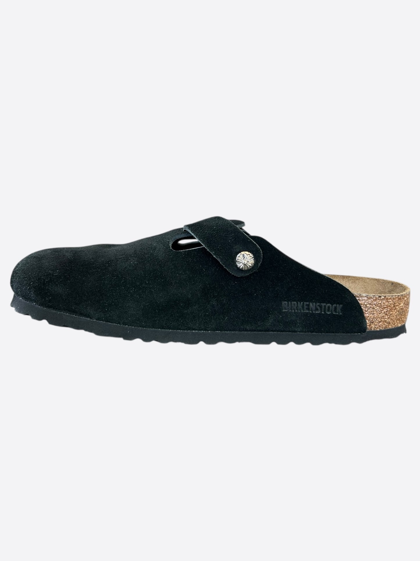 Chrome Hearts Black & Silver Dagger Birkenstocks