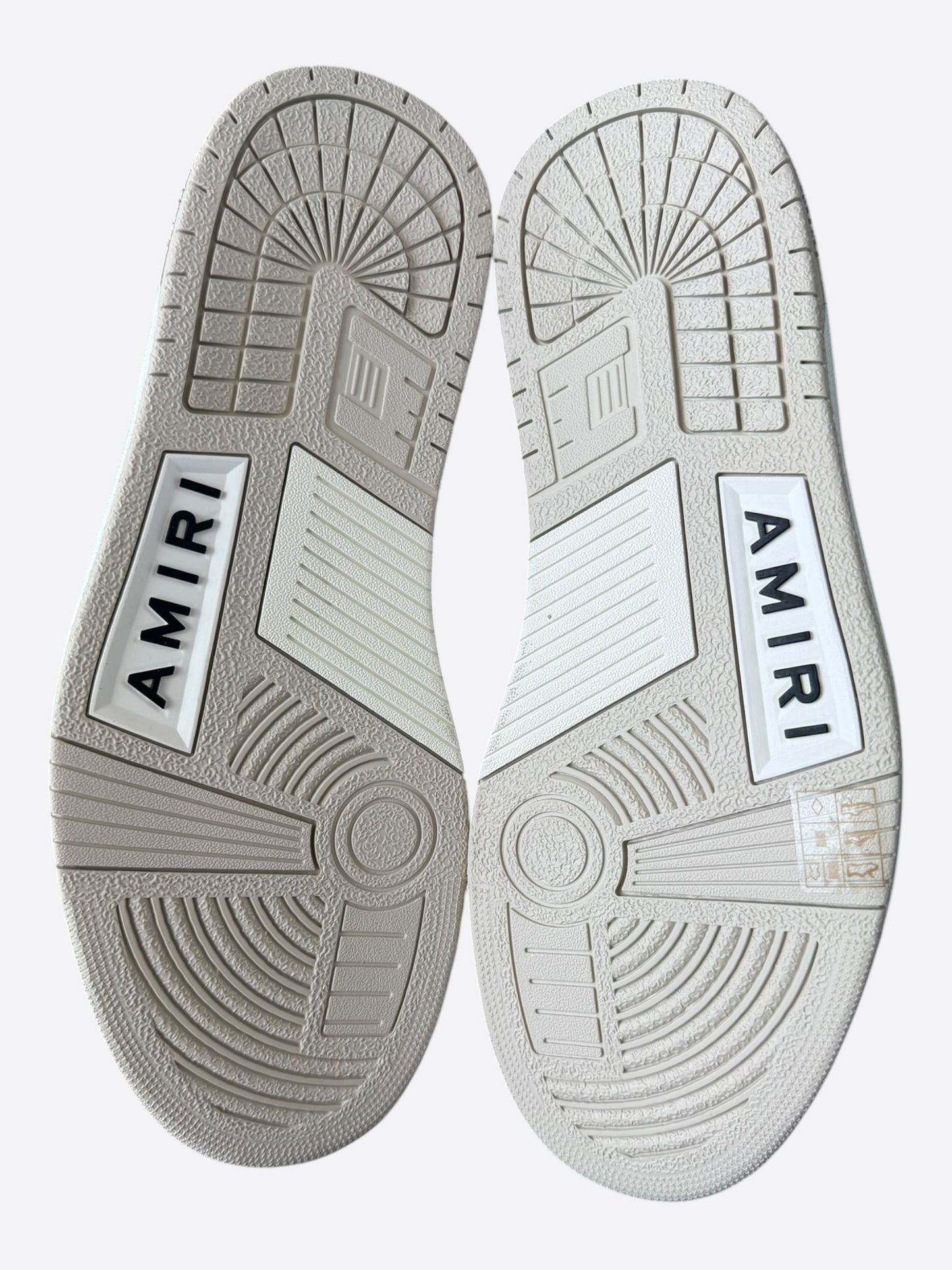 Amiri Gold & White Glitter Skel Women's Low Top Sneakers
