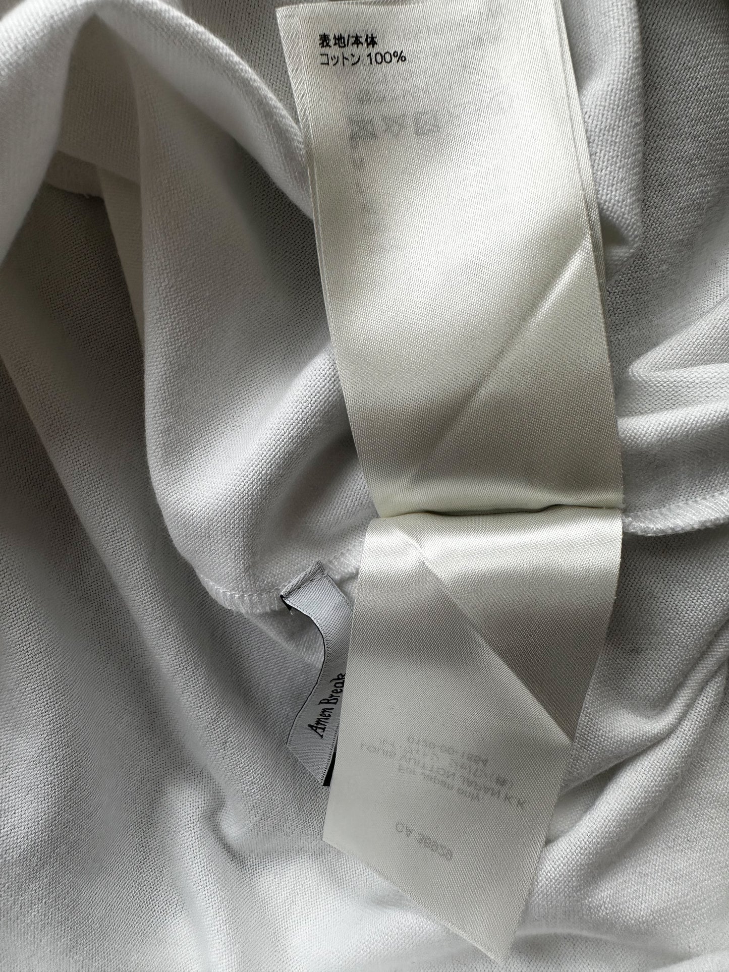 Louis Vuitton White & Green Vuitton Intarsia T-Shirt