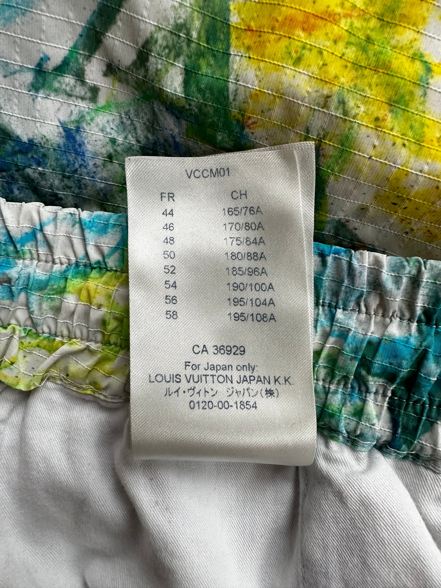 Louis Vuitton White Multicolor Pastel Monogram Swimshorts