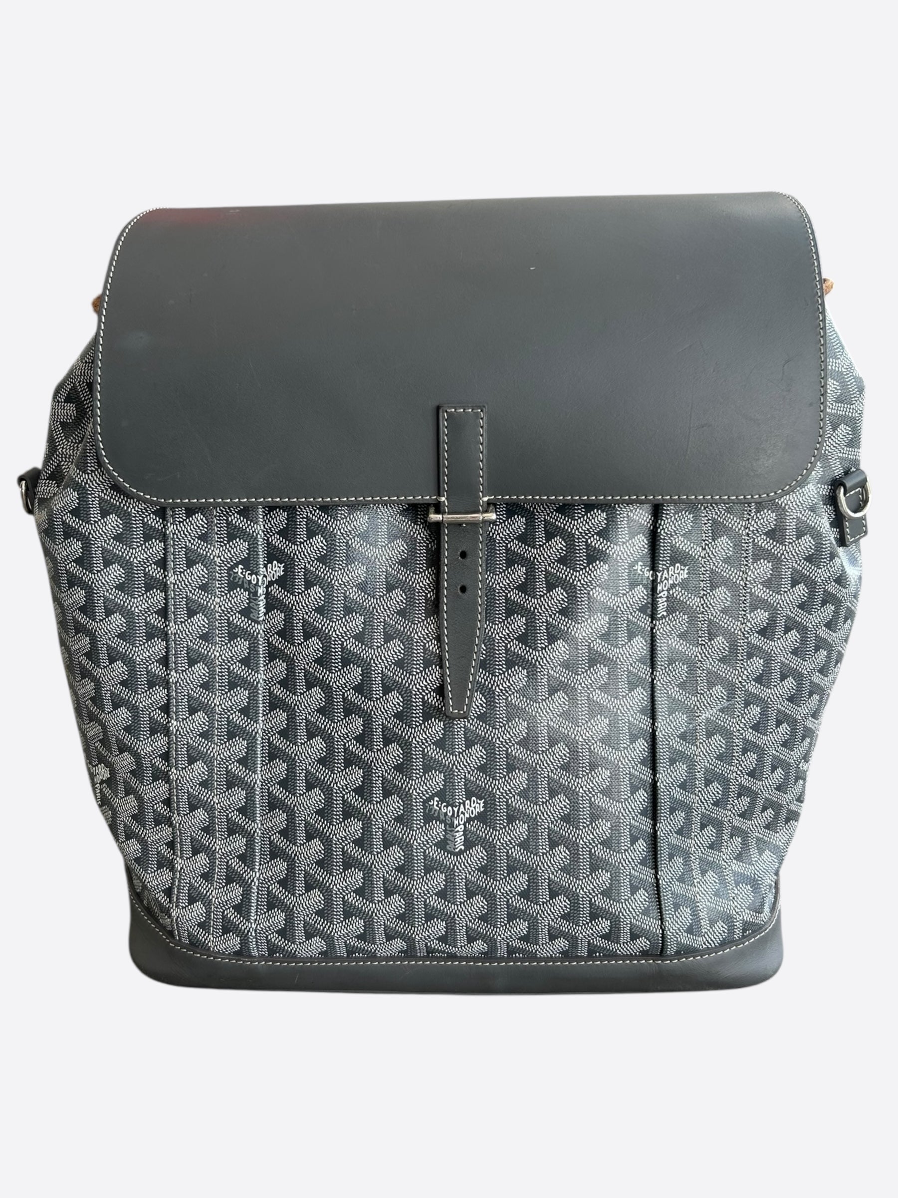 Goyard Grey Alpin Backpack – Savonches