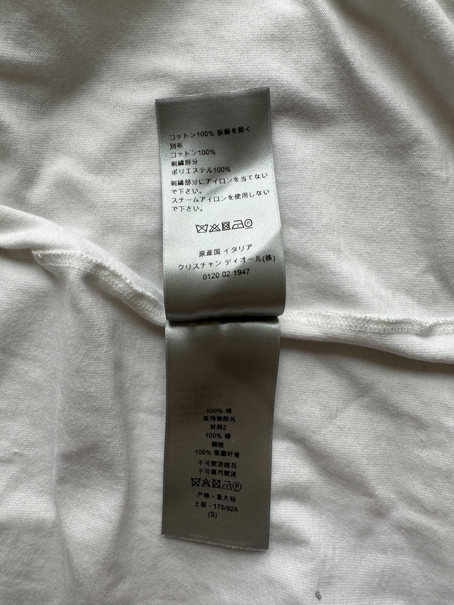 Dior Kenny Scharf Embroidered Logo T-Shirt