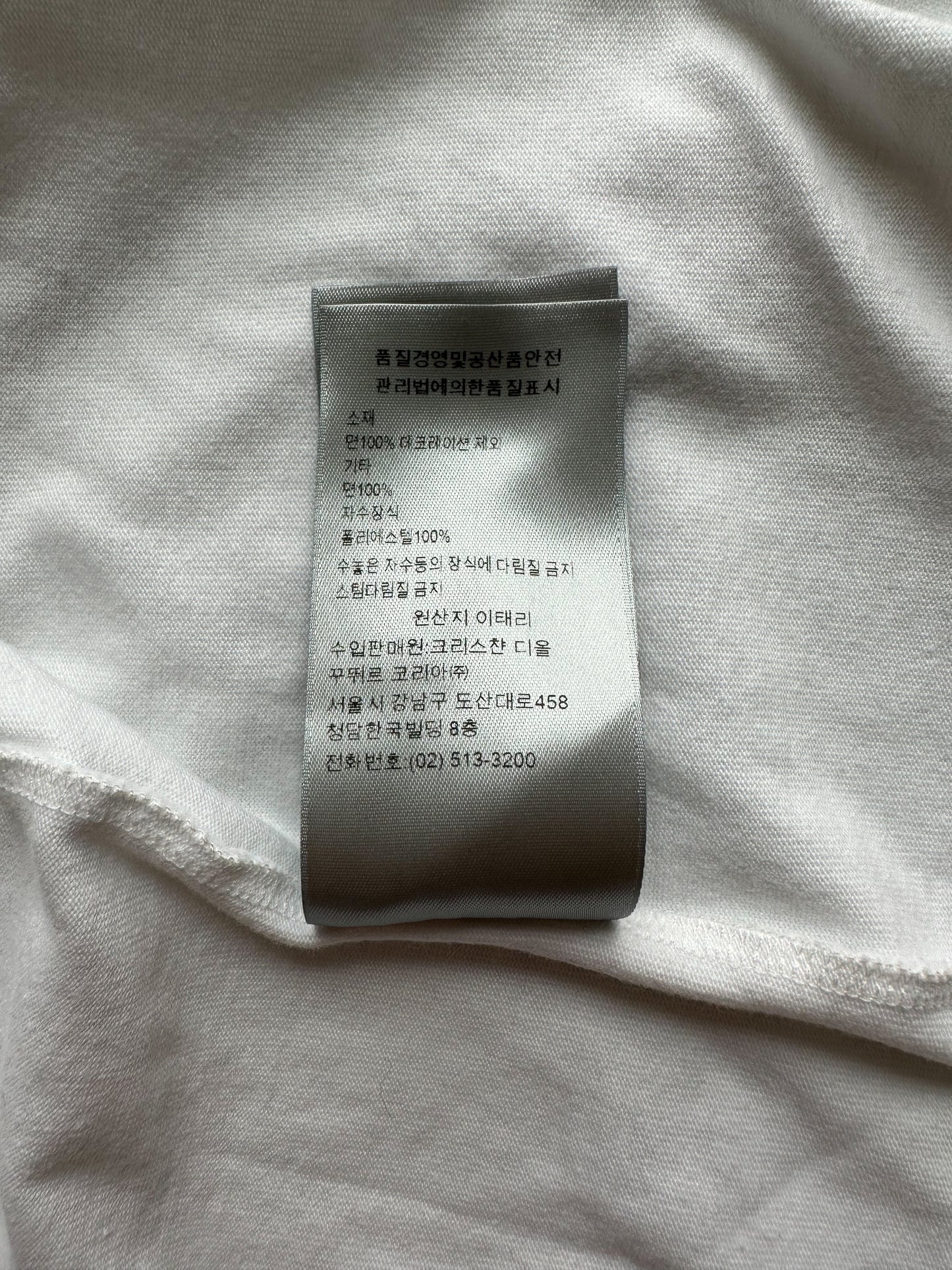 Dior Kenny Scharf Embroidered Logo T-Shirt