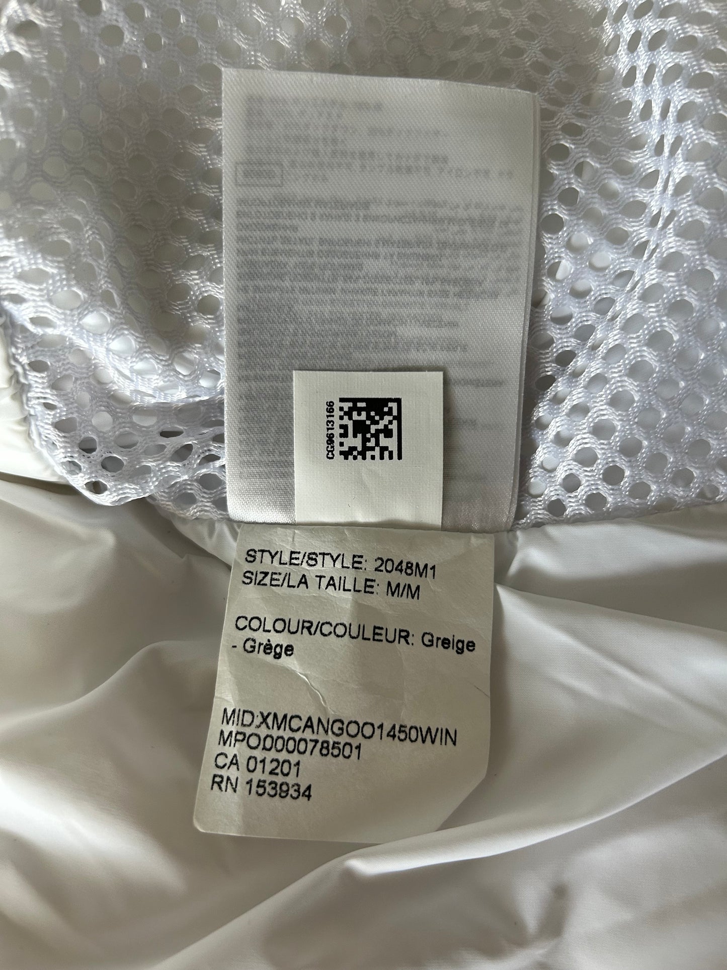 Canada Goose Greige Wyndham Men's Jacket
