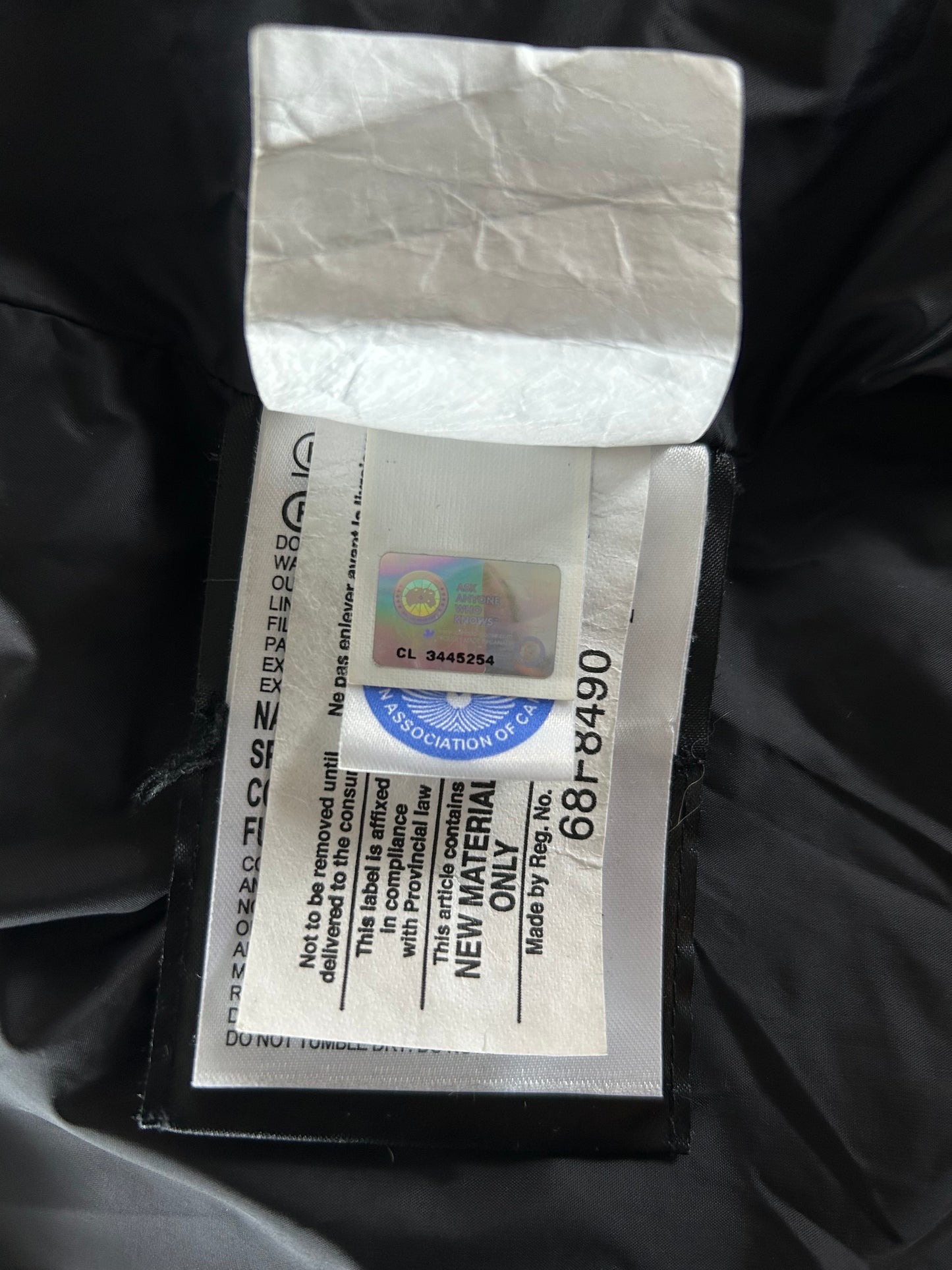 Canada Goose Black Carson Men's Jacket