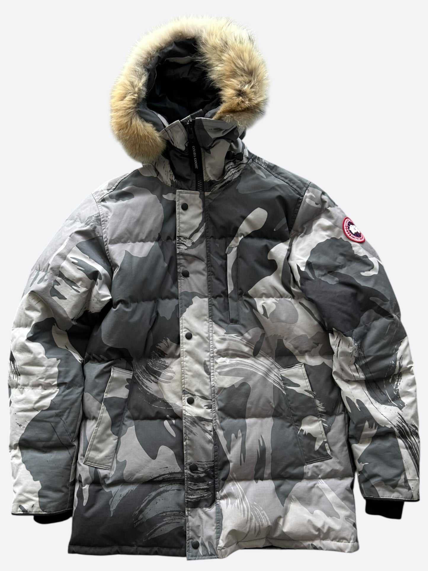 Canada Goose Grey Camouflage Carson Men's Jacket