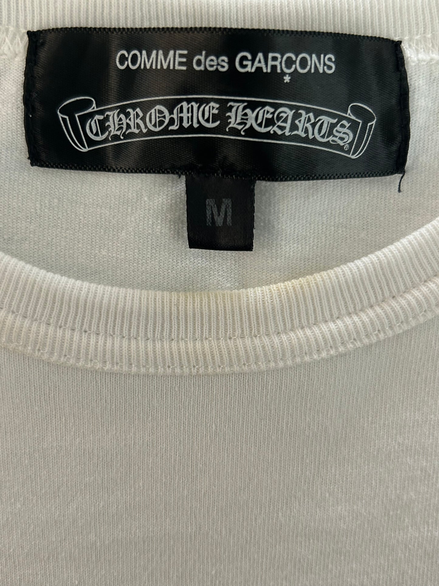 Chrome Hearts Dover Street Market Multicolor Scroll Logo T-Shirt