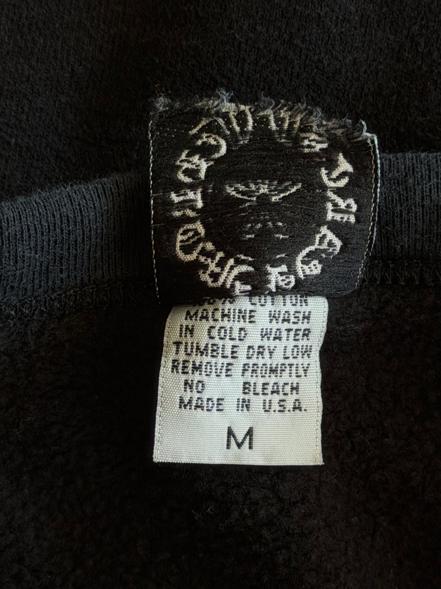 Chrome Hearts Black & White Horseshoe Logo Sweater