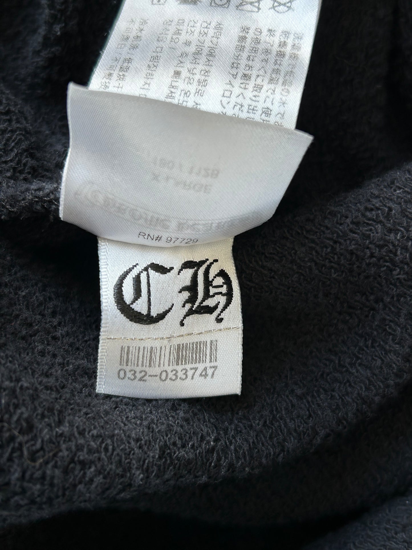 Chrome Hearts Black & Pink Floral Logo Hoodie