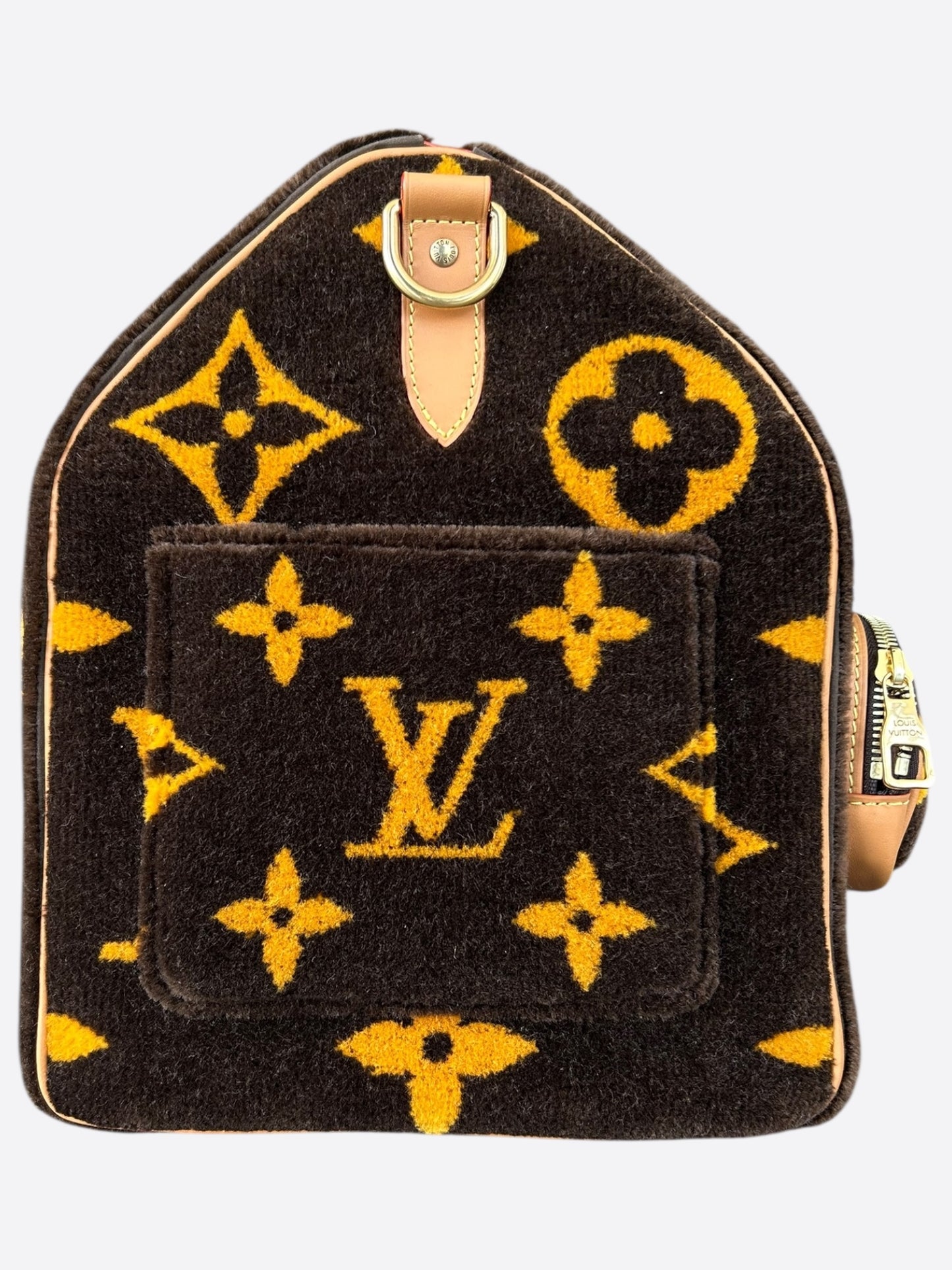 Louis Vuitton Brown Monogram Tuffetage Keepall