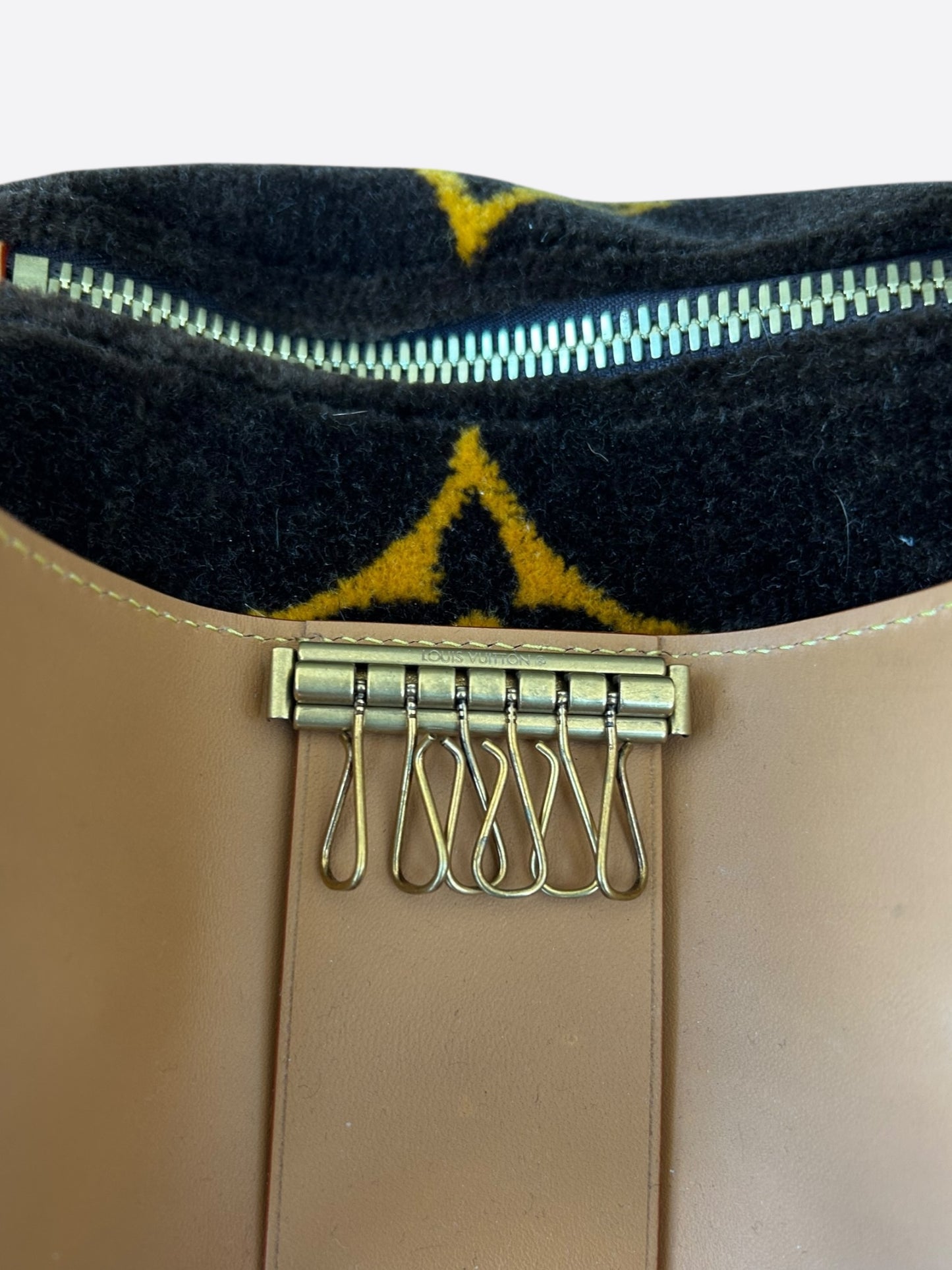 Louis Vuitton Brown Monogram Tuffetage Keepall