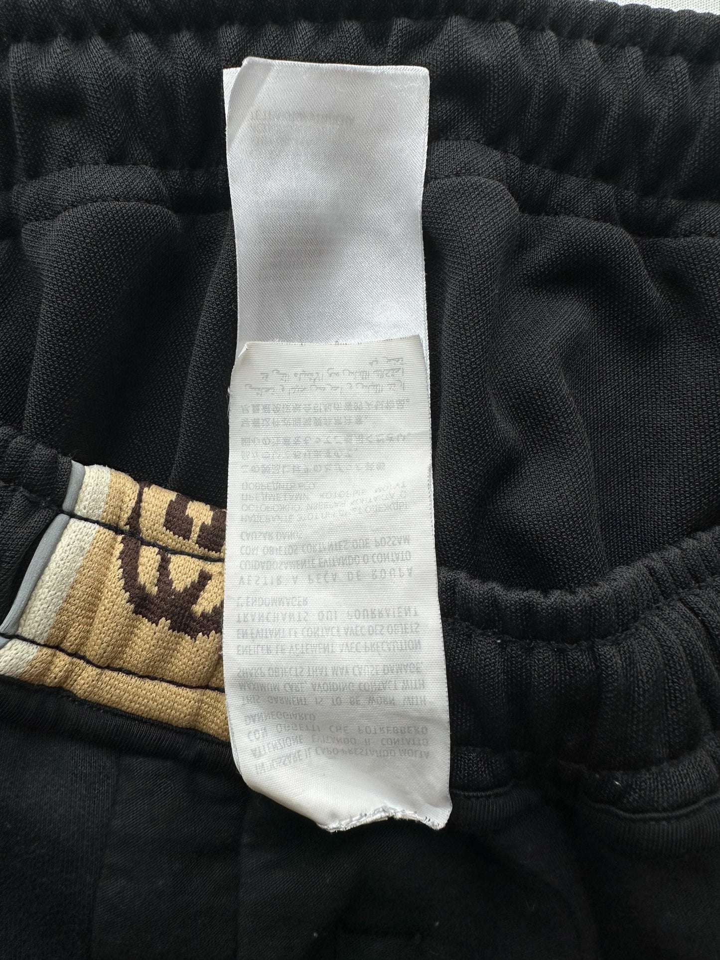 Gucci Black GG Monogram Striped Shorts