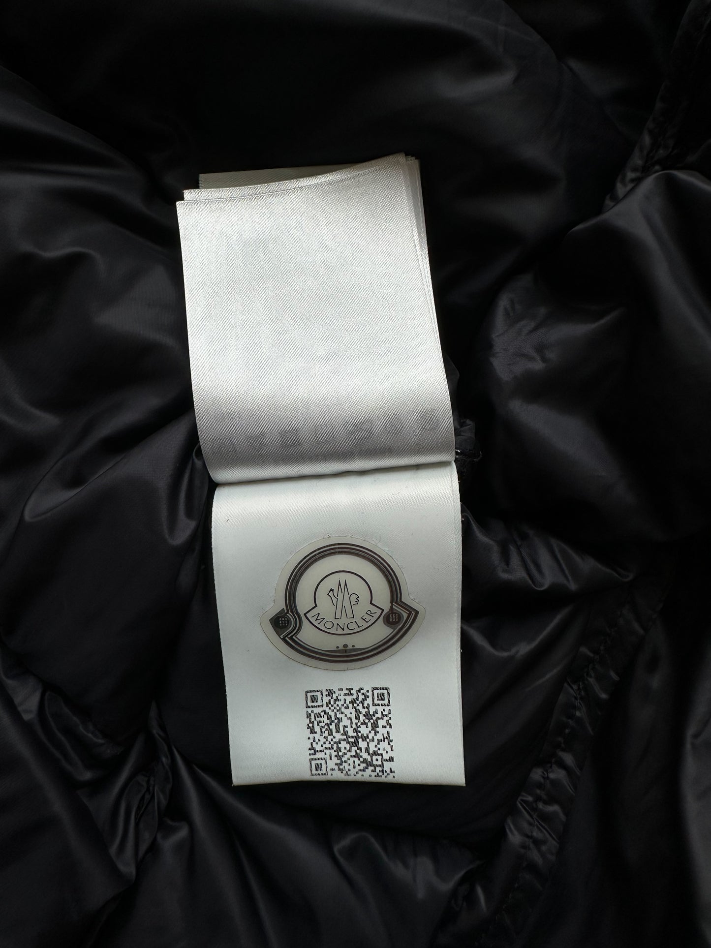 Moncler Navy Willm Striped Puffer Jacket