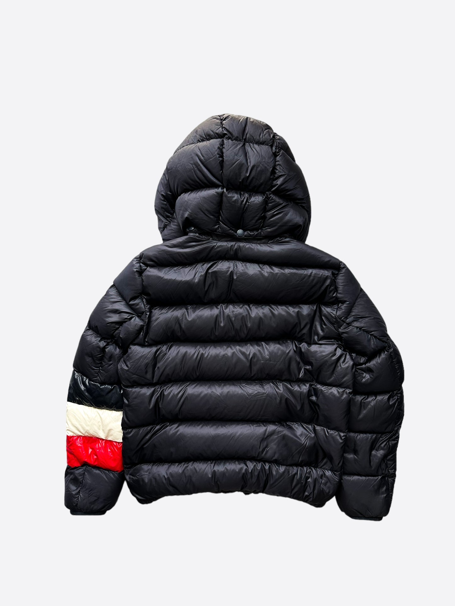 Moncler Navy Willm Striped Puffer Jacket
