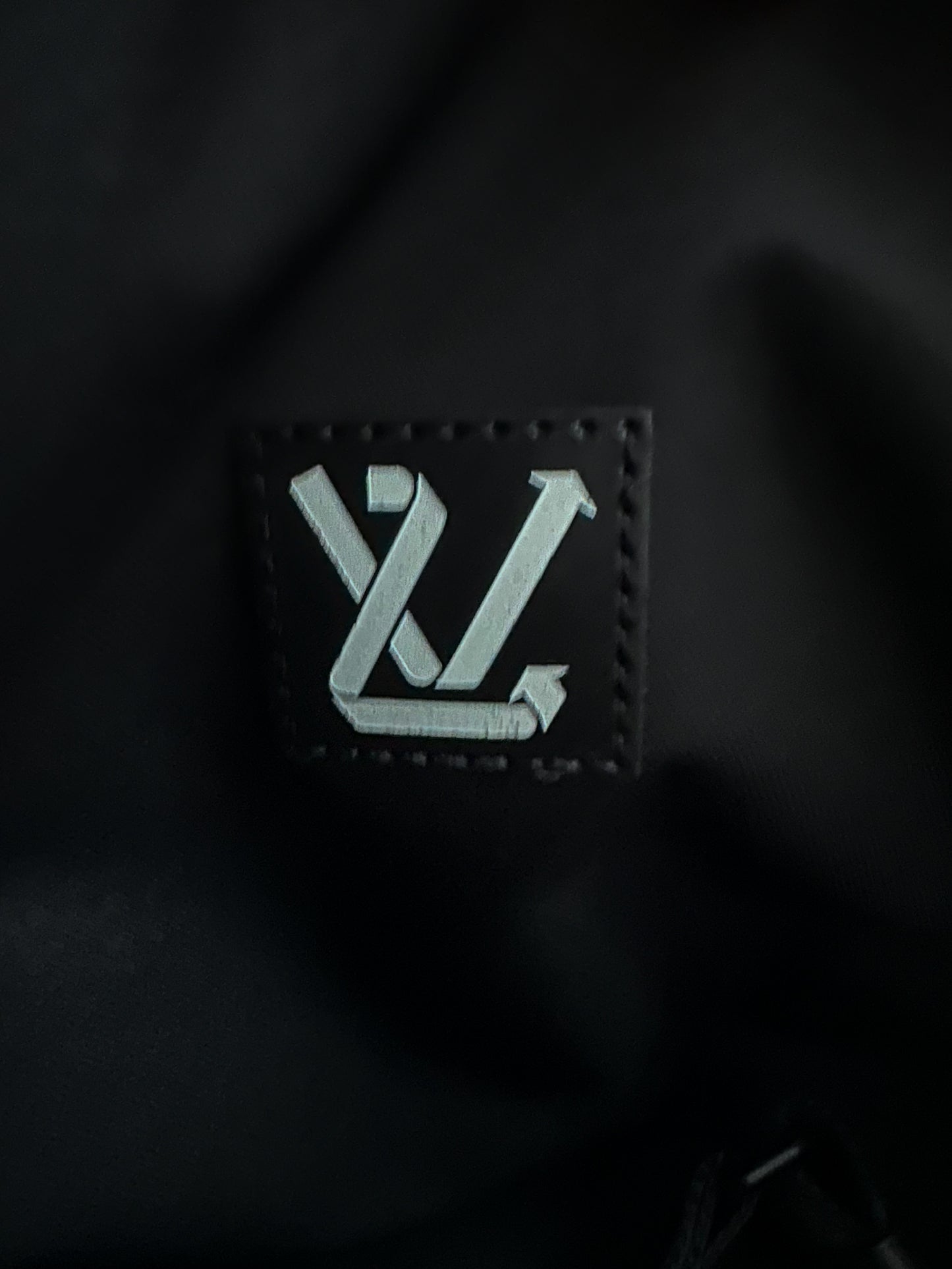 Louis Vuitton Black & White Snow Capsule Keepall 50