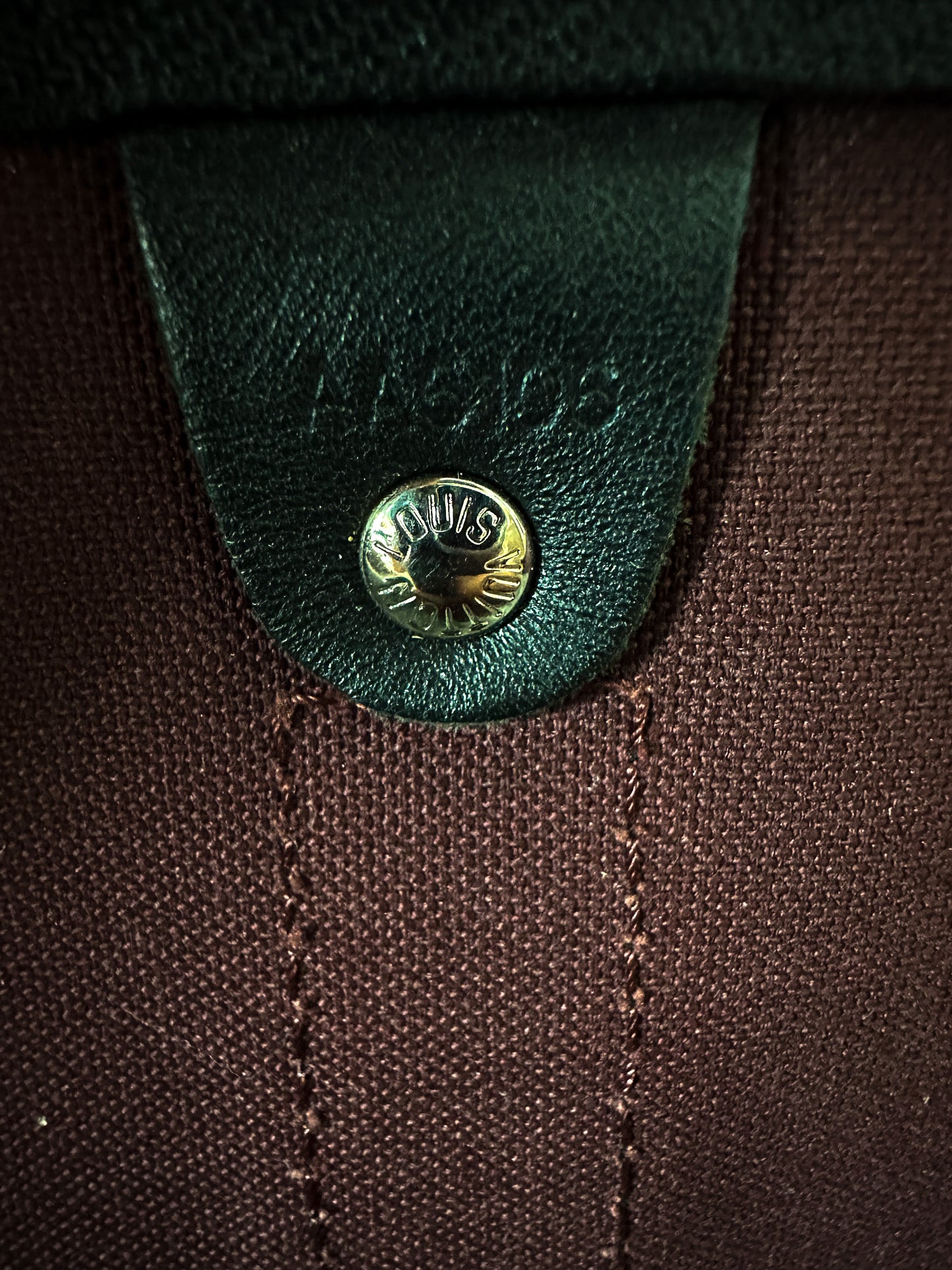 Louis Vuitton Brown Monogram Keepall 55