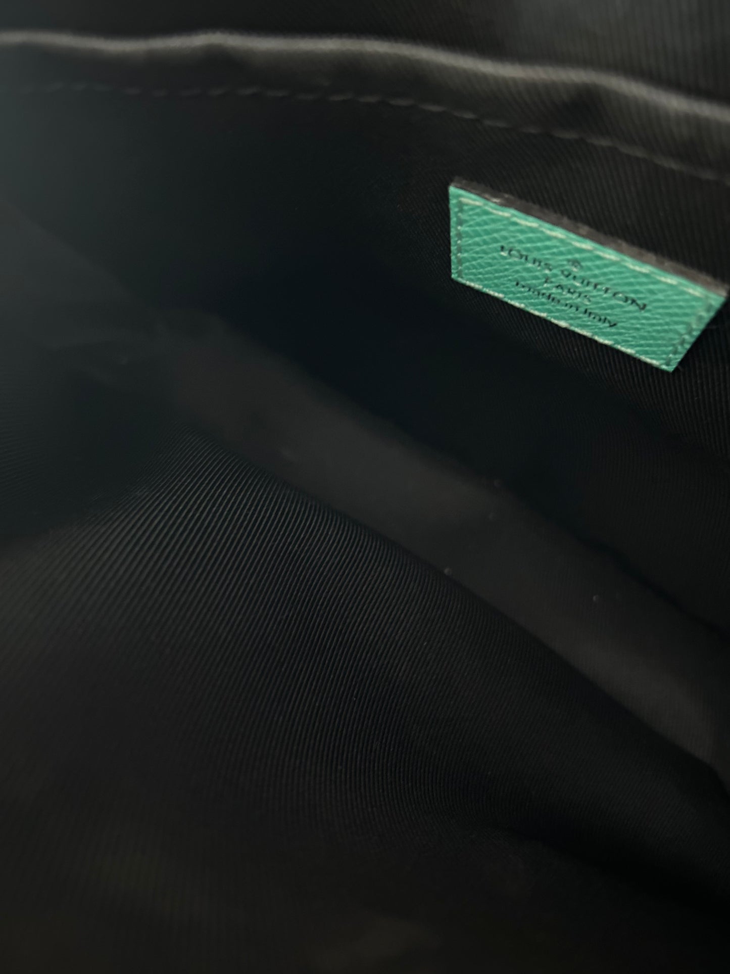 Louis Vuitton Miami Green Outdoor Messenger Bag