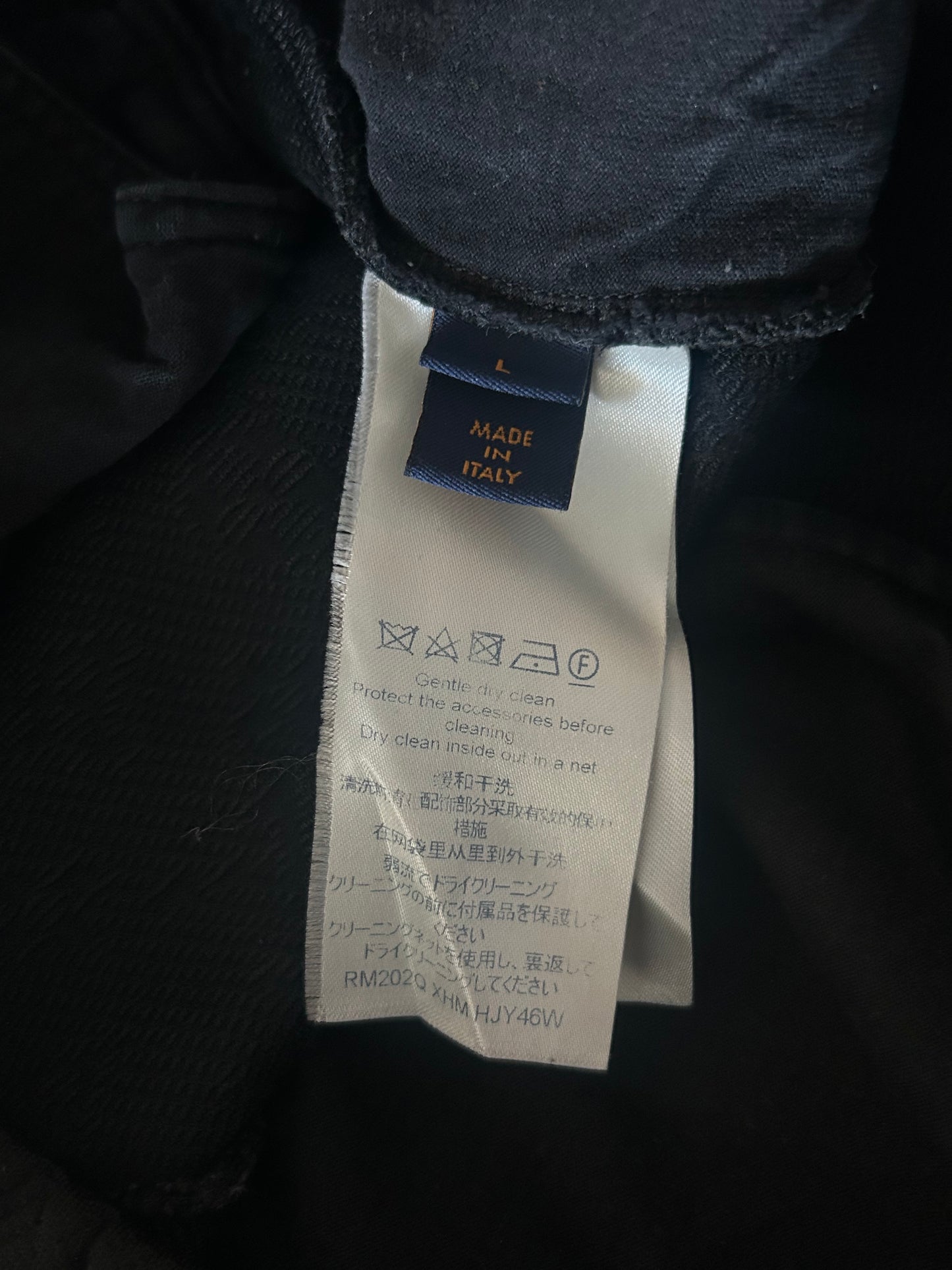Louis Vuitton Black Monogram Trackpants